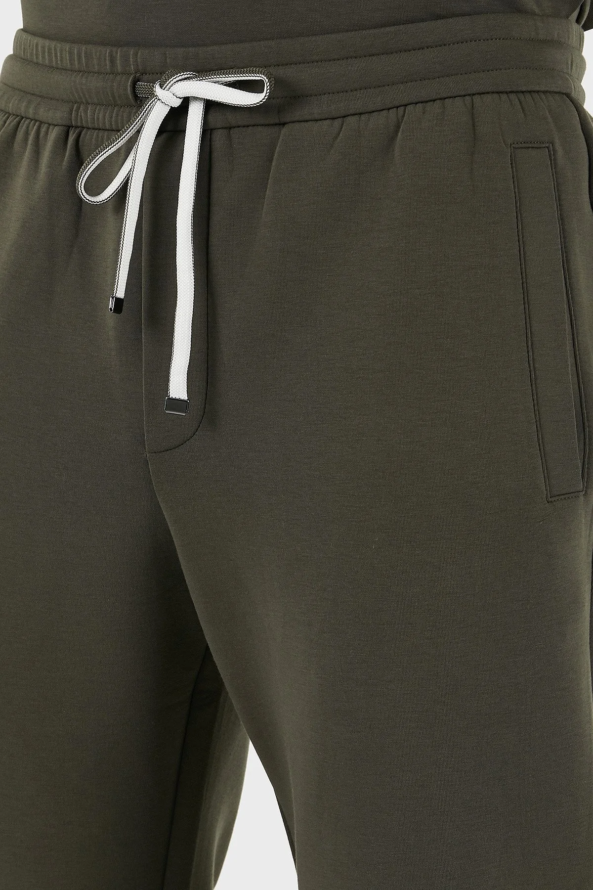 Emporio Armani Pamuklu Regular Fit Daralan Paça Erkek Pantolon 8N1PD8 1JHSZ U8120 SİYAH - 5