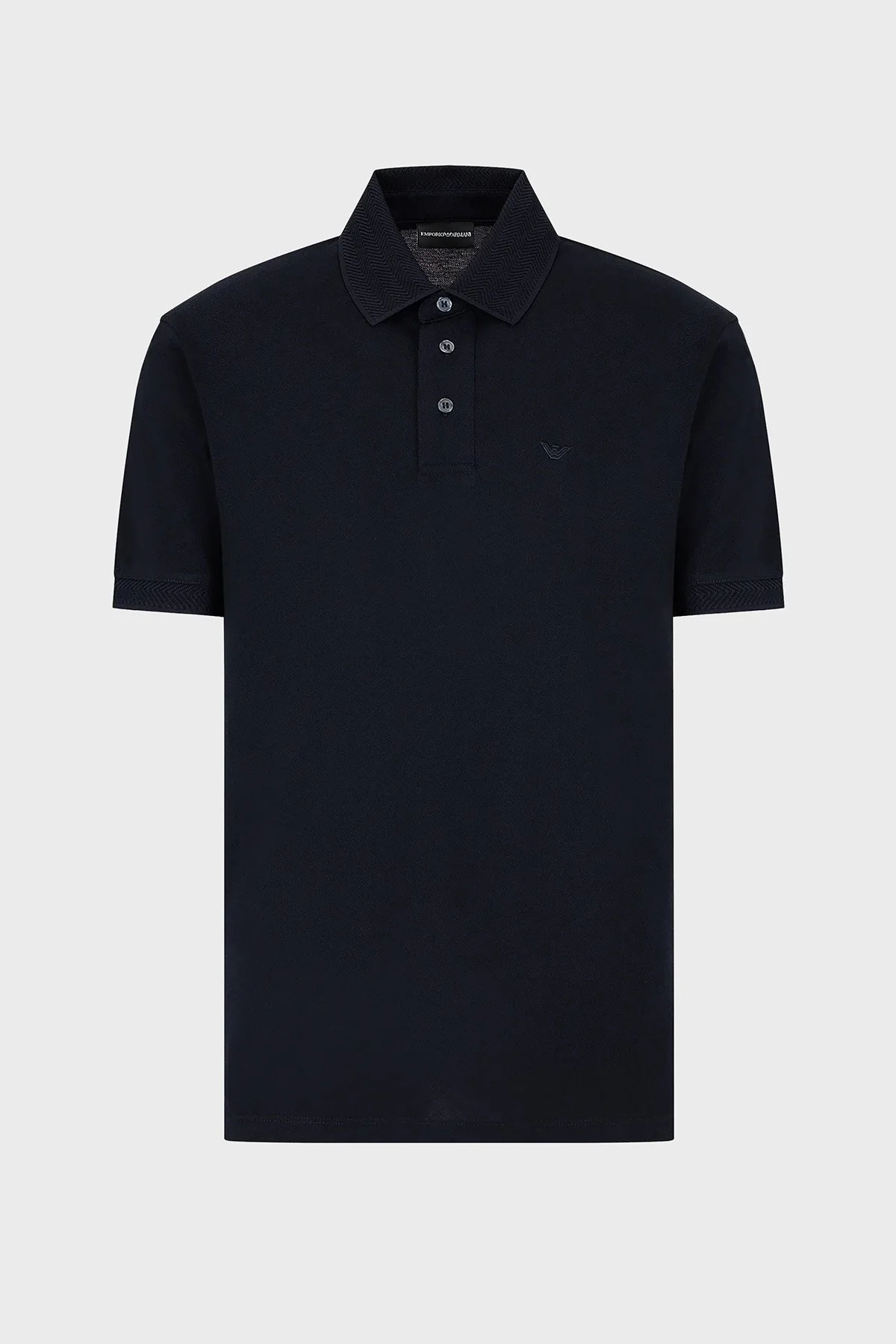 Emporio Armani Pamuklu Regular Fit Düğmeli Erkek Polo Yaka T Shirt 3D1FF2 1JTKZ 0920 LACİVERT - 8
