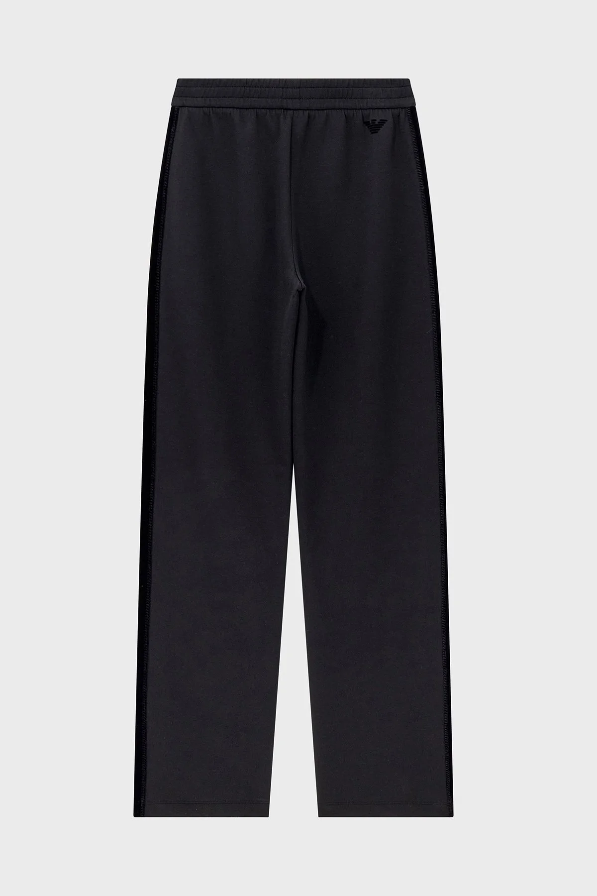 Emporio Armani Pamuklu Regular Fit Düz Paça Kadın Pantolon EW004207 AF10002 UC001 Siyah - 6