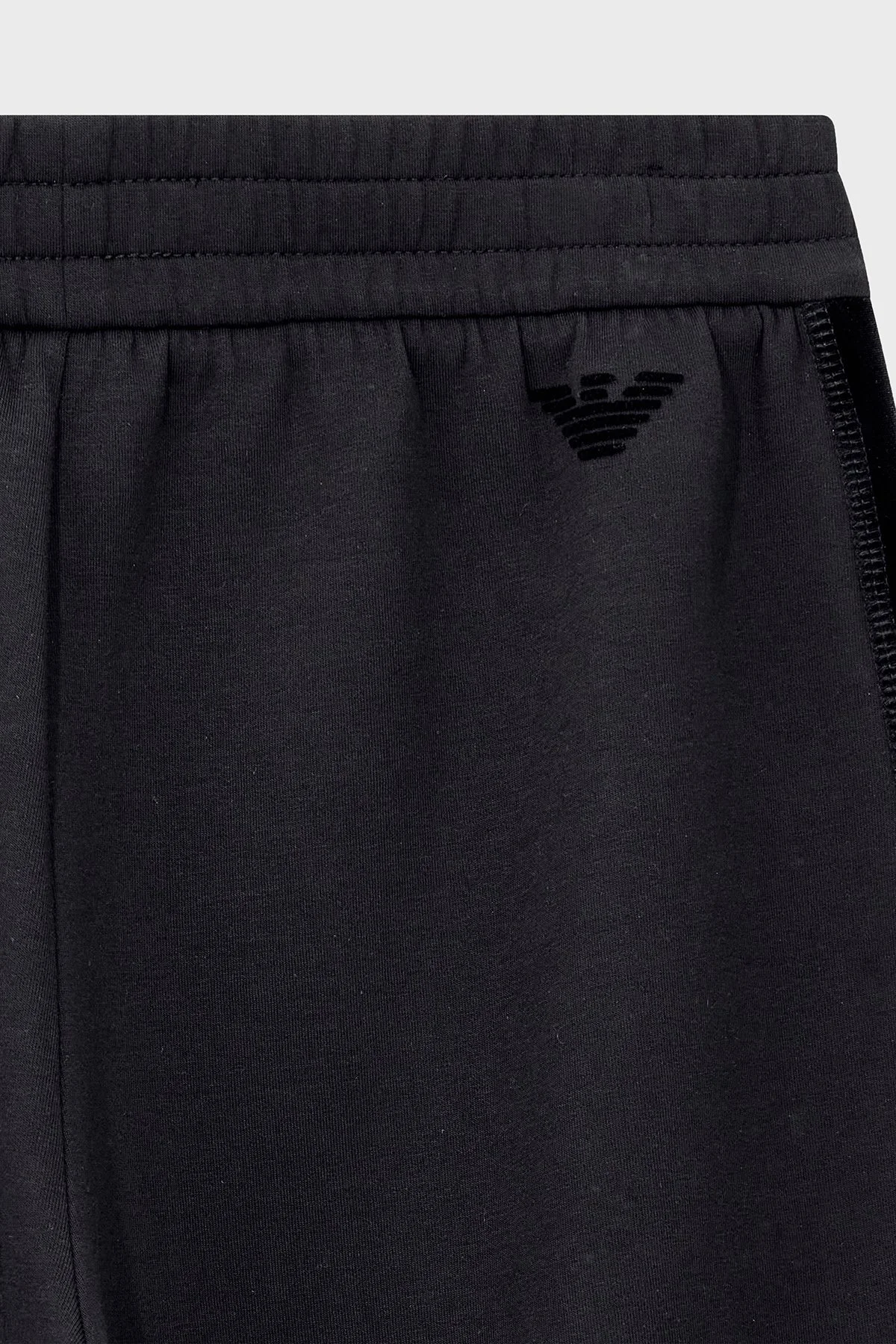 Emporio Armani Pamuklu Regular Fit Düz Paça Kadın Pantolon EW004207 AF10002 UC001 Siyah - 7