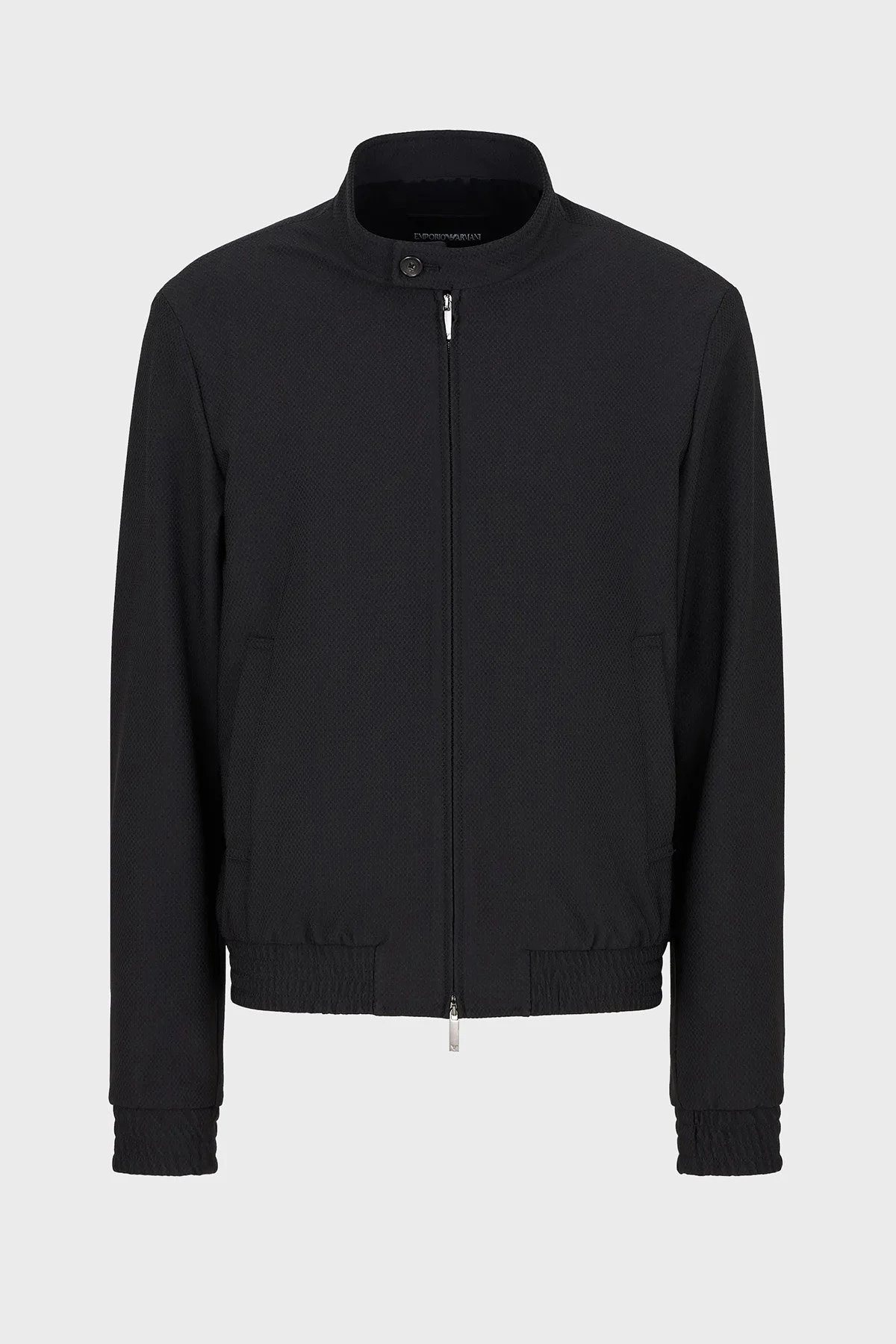 Emporio Armani Pamuklu Regular Fit Erkek Ceket EM000185 TE11109 UC001 SİYAH - 5