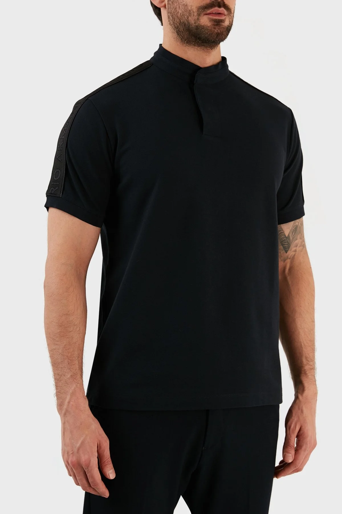 Emporio Armani Pamuklu Regular Fit Erkek Polo T Shirt 3R1FG2 1JCYZ 0920 LACİVERT - 3