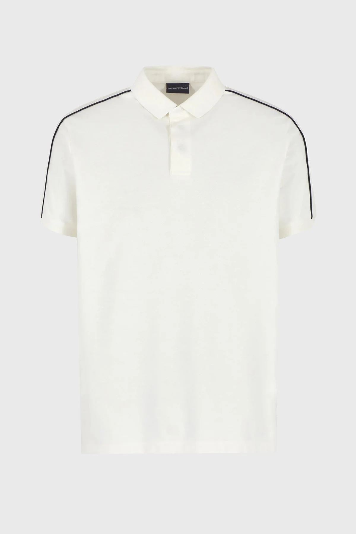 Emporio Armani Pamuklu Regular Fit Erkek Polo Yaka T Shirt 3D1FM3 1JCYZ 0128 EKRU - 8