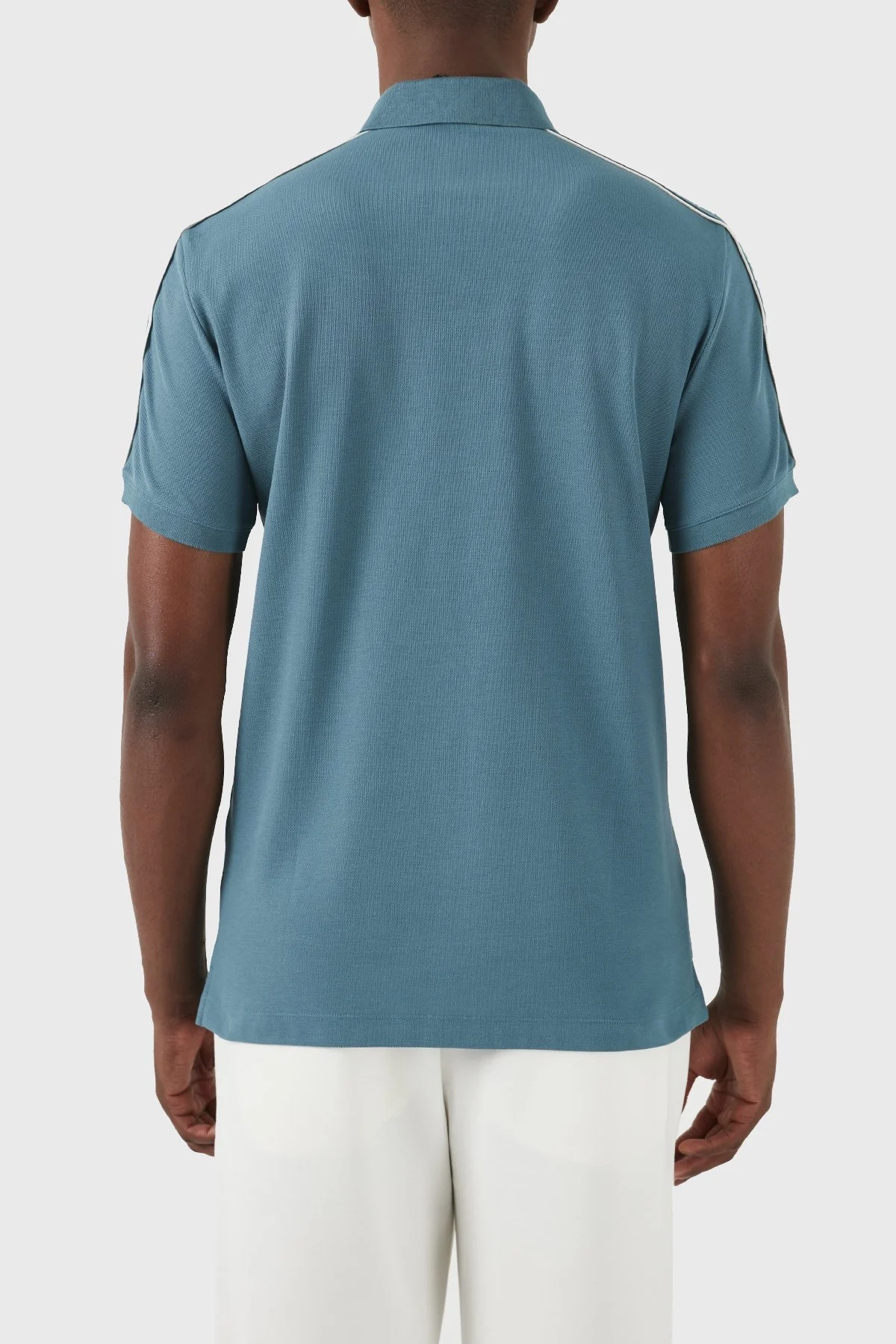 Emporio Armani Pamuklu Regular Fit Erkek Polo Yaka T Shirt 3D1FM3 1JCYZ 0779 SU YEŞİLİ - 3