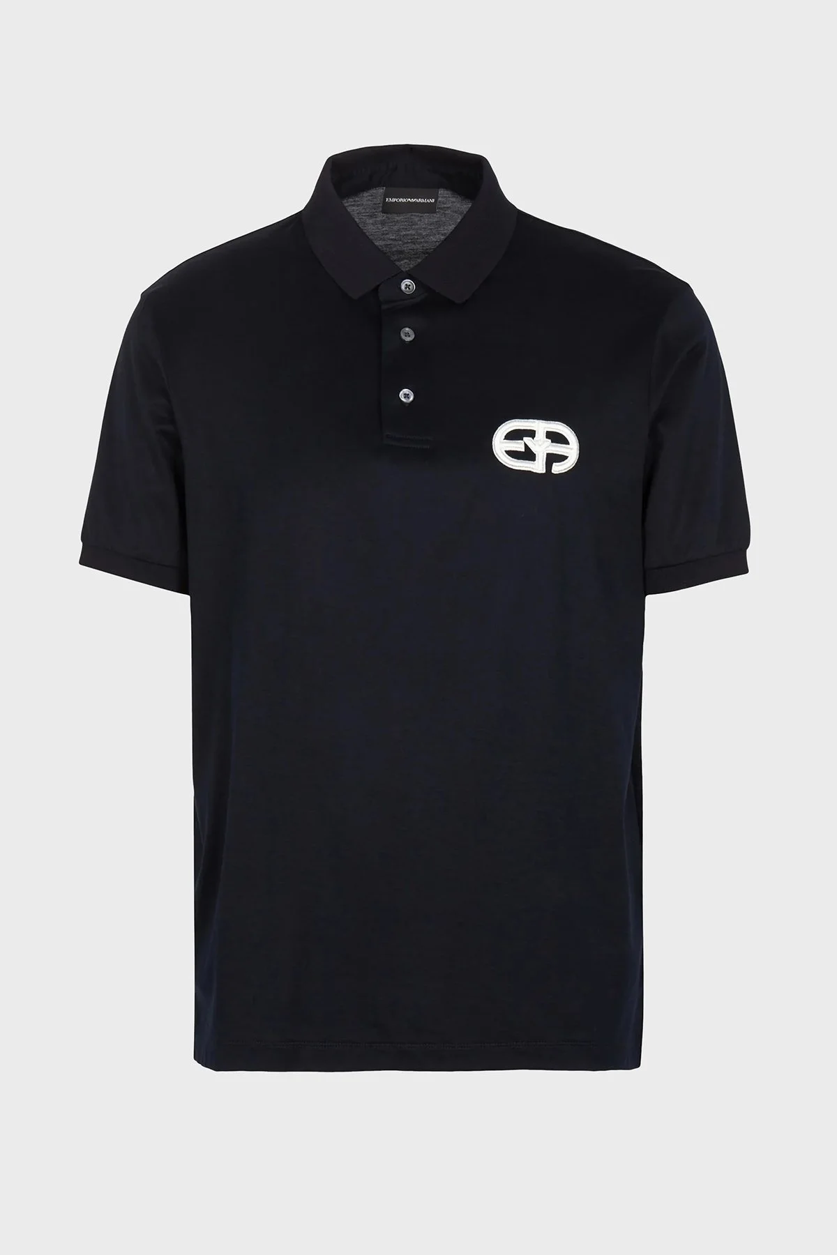 Emporio Armani Pamuklu Regular Fit Erkek Polo Yaka T Shirt 8N1FB6 1JUVZ 0920 LACİVERT - 5