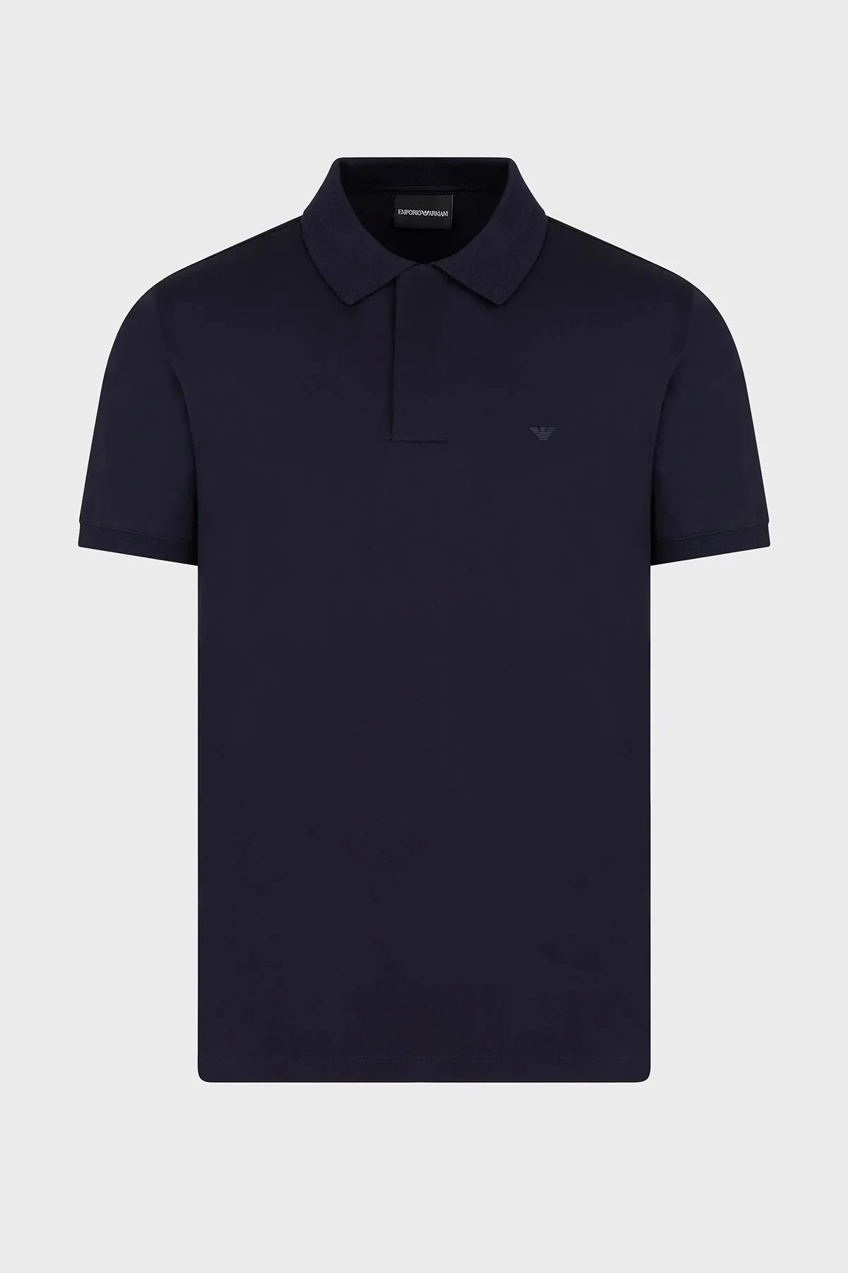 Emporio Armani Pamuklu Regular Fit Erkek Polo Yaka T Shirt EM000080 AF10094 UB118 LACİVERT - 5