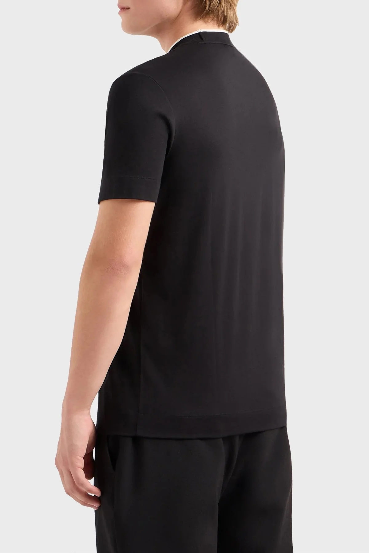Emporio Armani Pamuklu Regular Fit Erkek T Shirt 3D1T73 1JPZZ 0067 SİYAH - 3