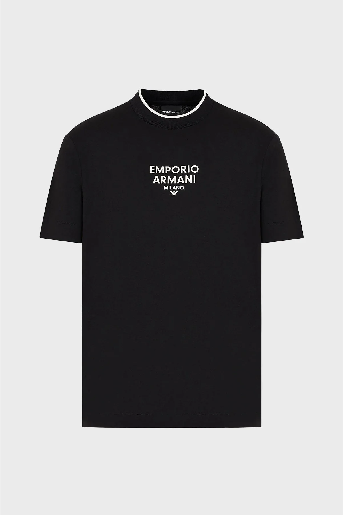 Emporio Armani Pamuklu Regular Fit Erkek T Shirt 3D1T73 1JPZZ 0067 SİYAH - 5