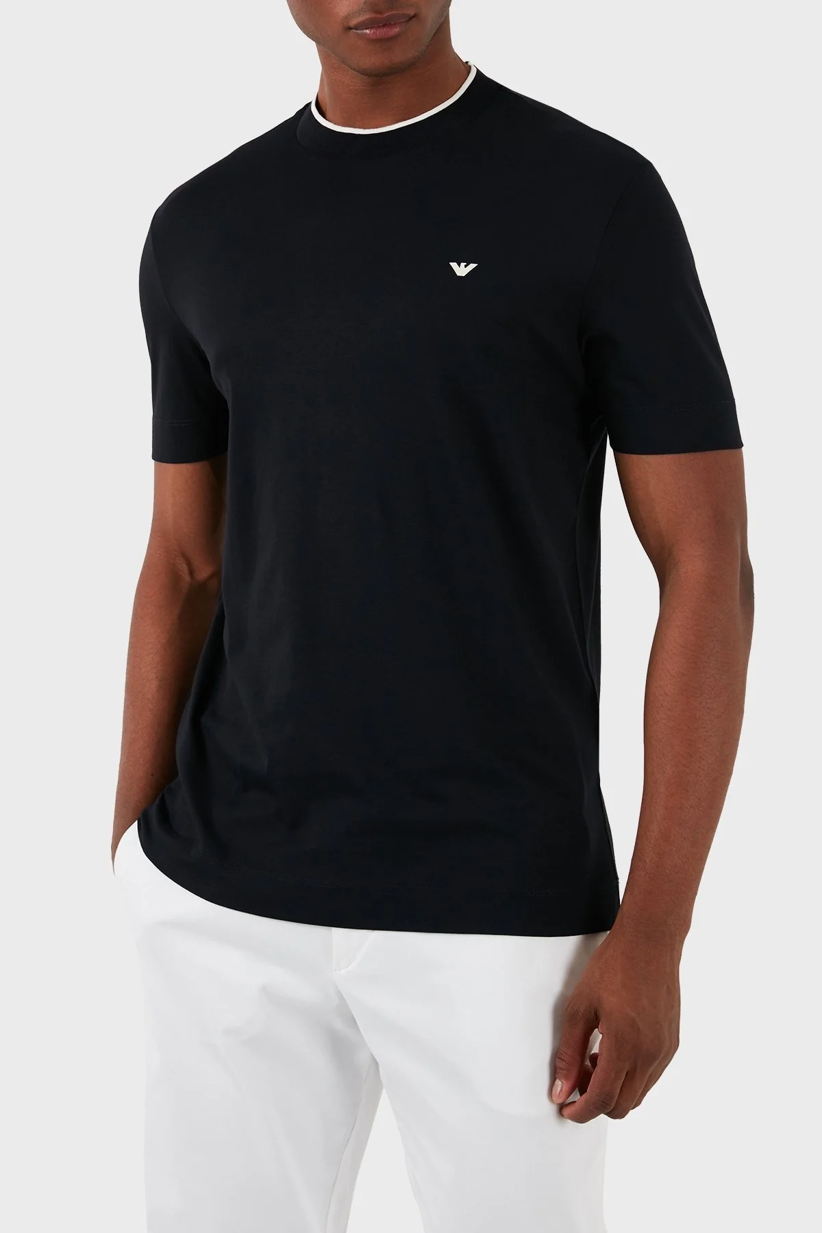 Emporio Armani Pamuklu Regular Fit Erkek T Shirt 3D1T73 1JPZZ 09R5 LACİVERT - 1