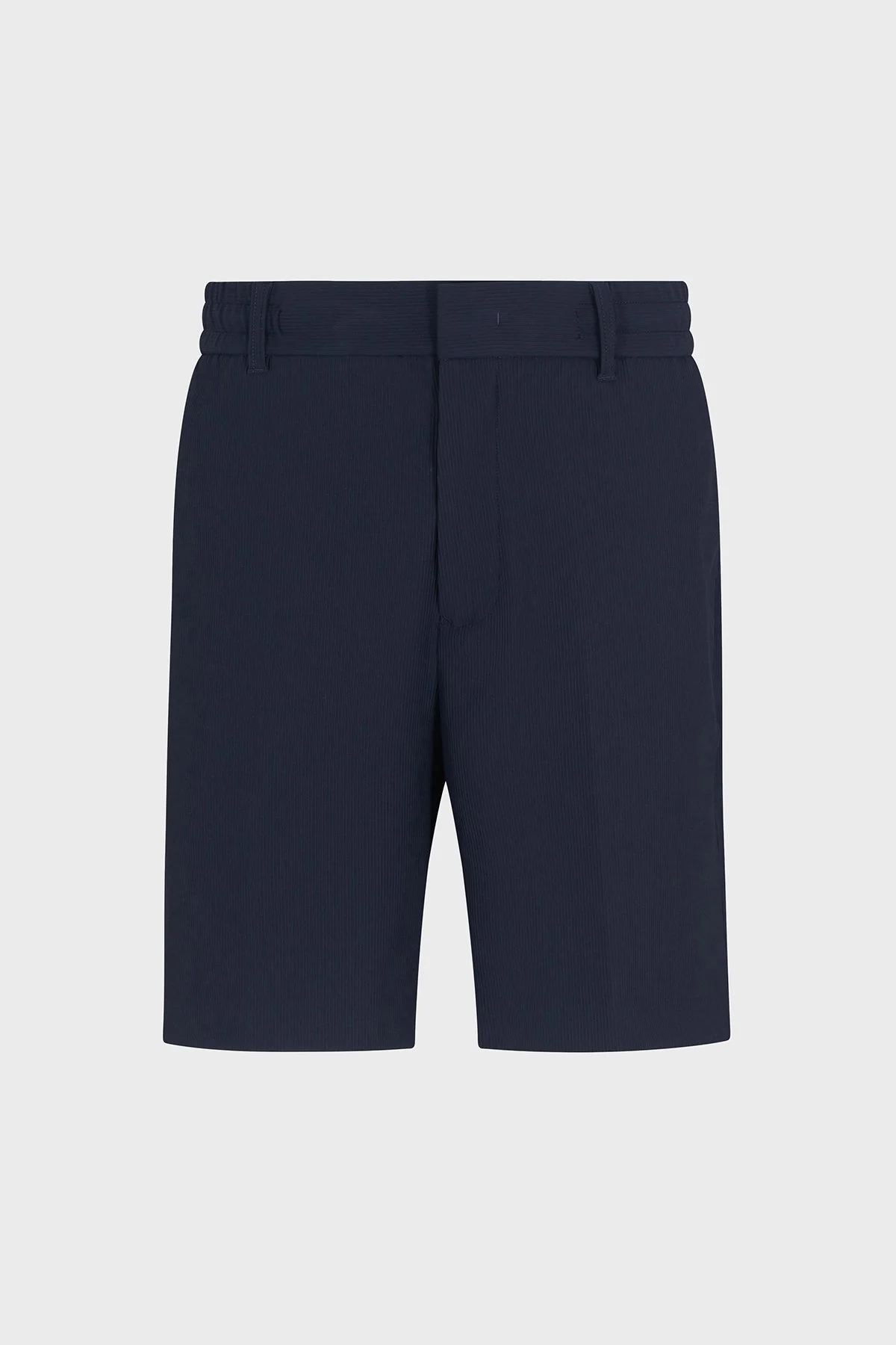 Emporio Armani Pamuklu Regular Fit Fitilli Bermuda Erkek Short EM001507 AF14076 UB118 LACİVERT - 5