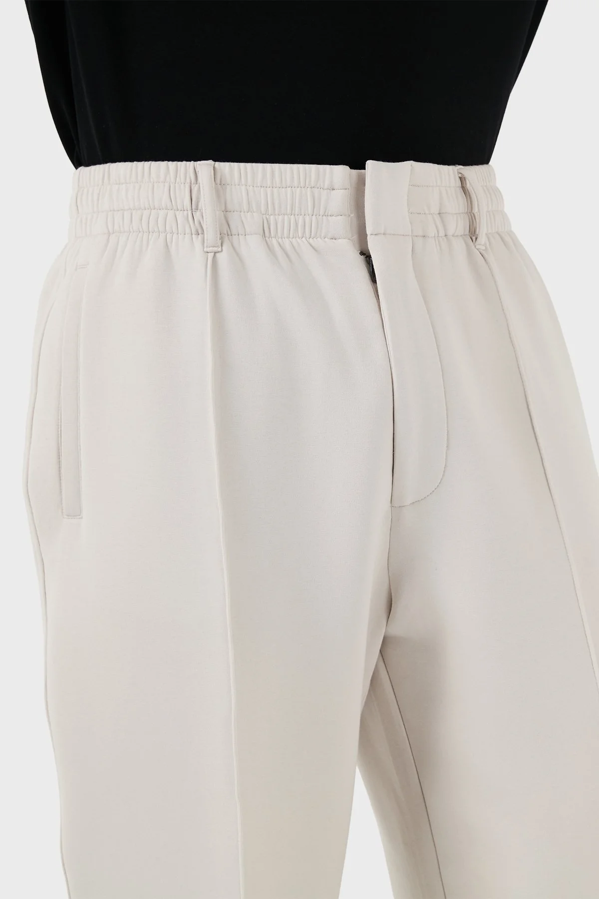 Emporio Armani Pamuklu Regular Fit Jogger Erkek Pantolon 3D1P75 1JHSZ 0646 GRİ - 6