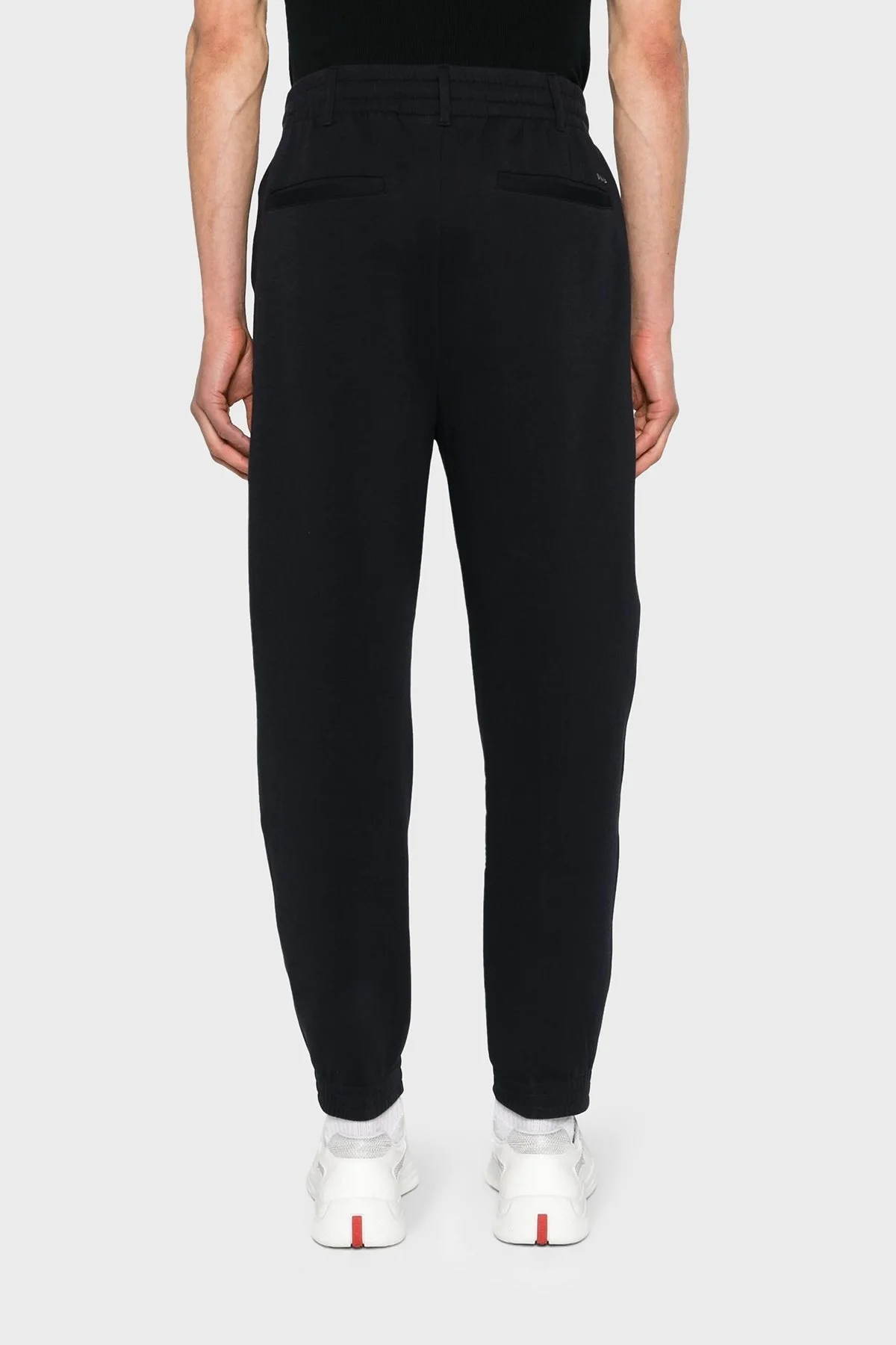 Emporio Armani Pamuklu Regular Fit Jogger Erkek Pantolon 3D1P75 1JHSZ 0999 SİYAH - 8