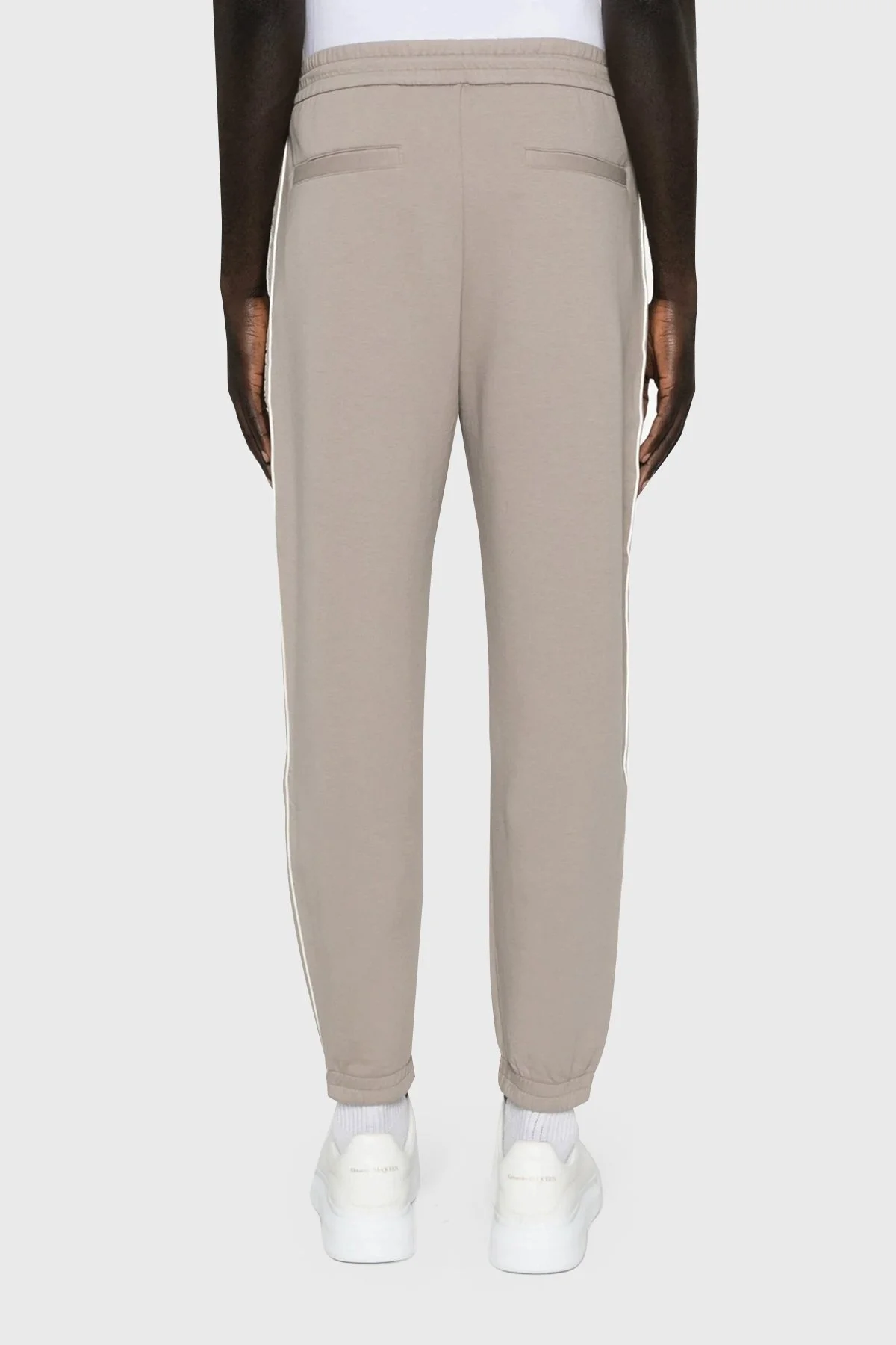 Emporio Armani Pamuklu Regular Fit Jogger Spor Erkek Pantolon 3D1P68 1JHSZ 0650 BEJ - 3