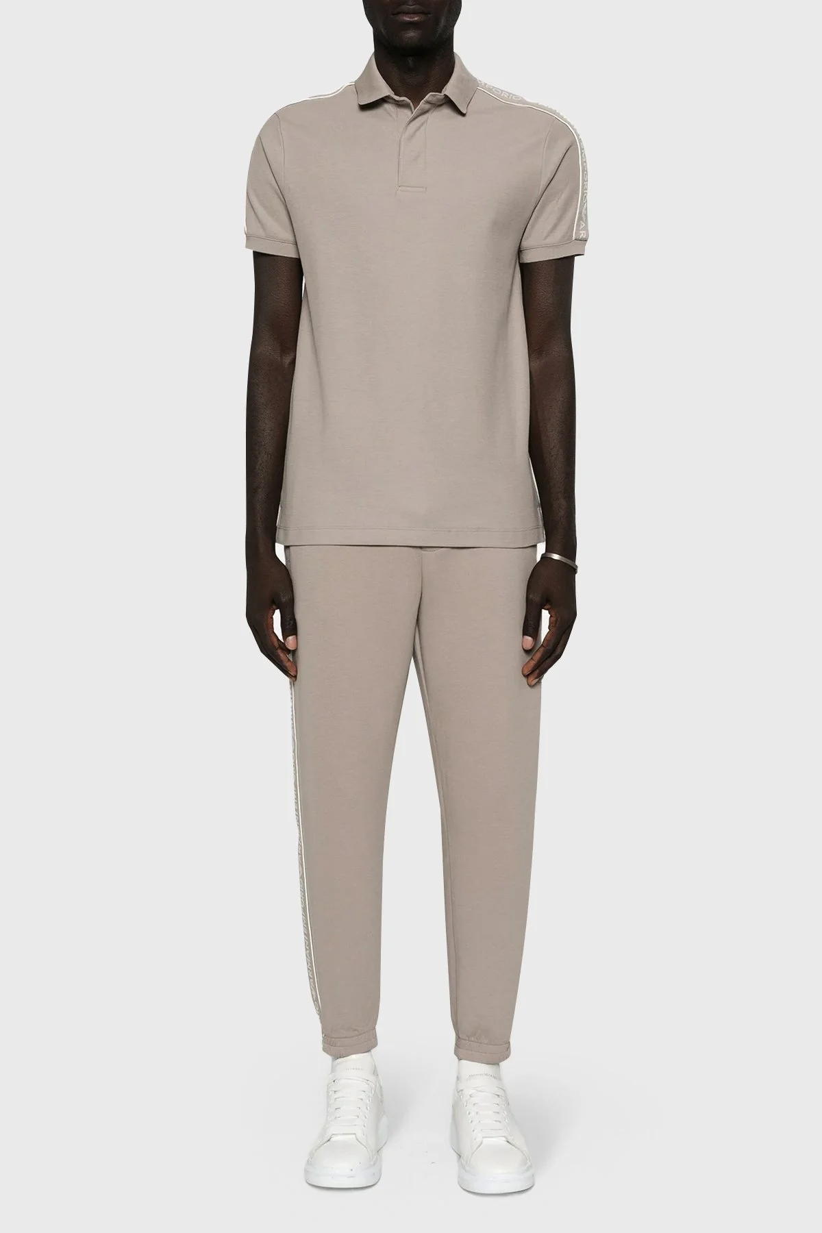 Emporio Armani Pamuklu Regular Fit Jogger Spor Erkek Pantolon 3D1P68 1JHSZ 0650 BEJ - 1