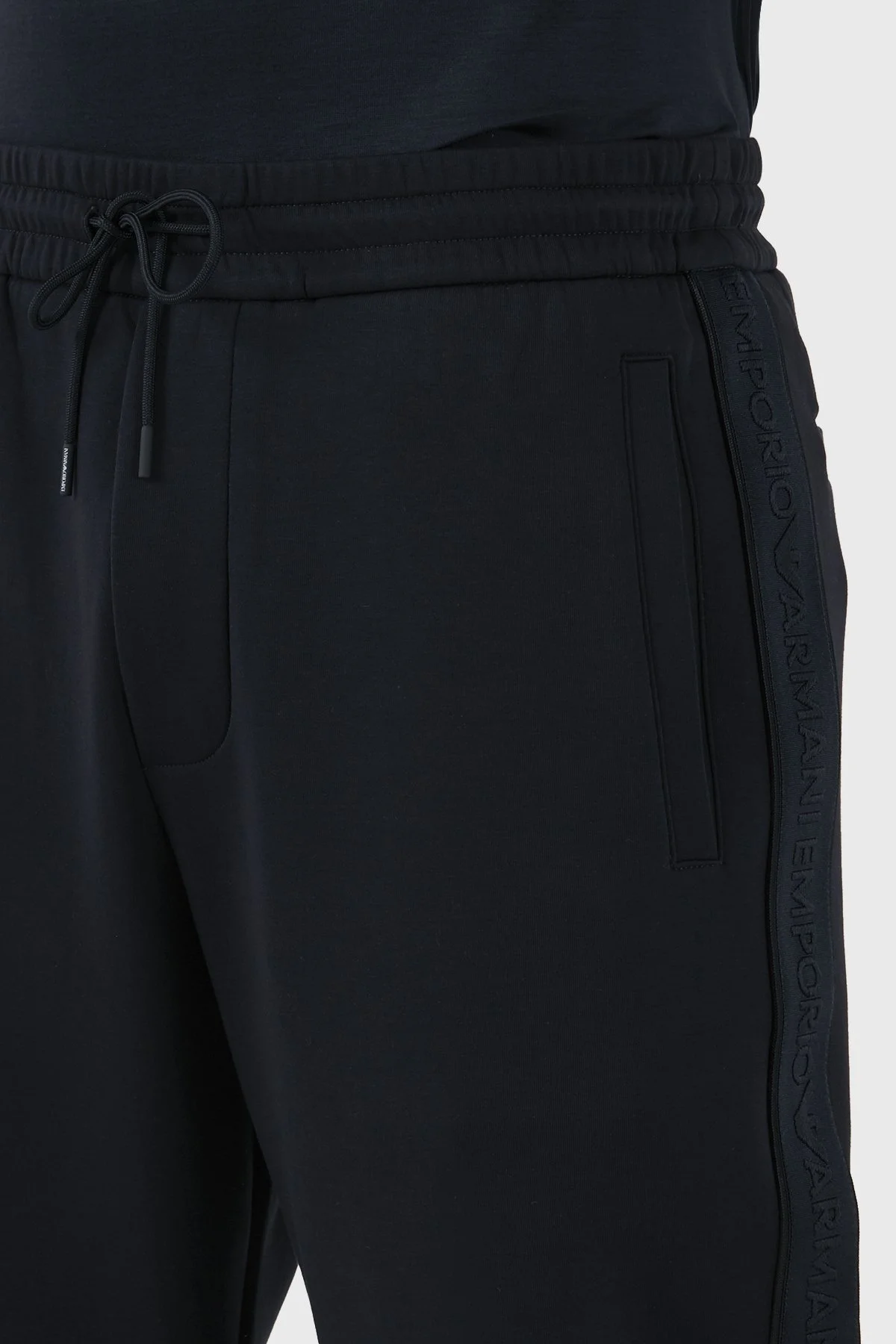 Emporio Armani Pamuklu Regular Fit Jogger Spor Erkek Pantolon 3D1P68 1JHSZ 0920 LACİVERT - 5