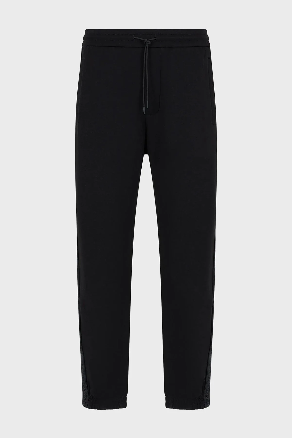 Emporio Armani Pamuklu Regular Fit Jogger Spor Erkek Pantolon 3D1P68 1JHSZ 0999 SİYAH - 5