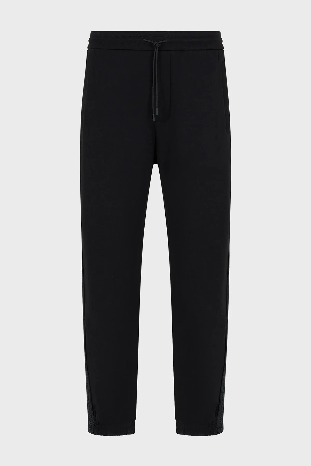 Emporio Armani Pamuklu Regular Fit Jogger Spor Erkek Pantolon 3D1P68 1JHSZ 0999 SİYAH - 5