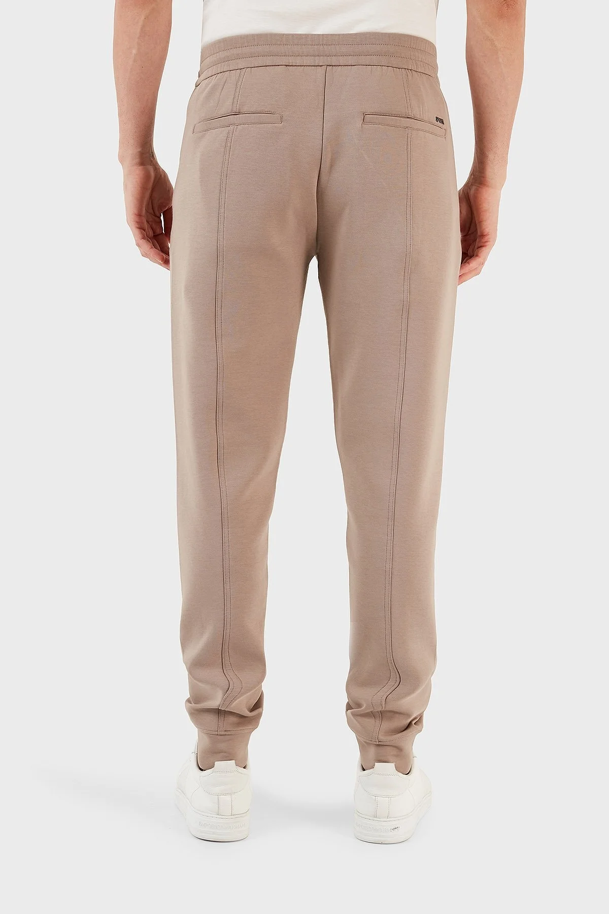 Emporio Armani Pamuklu Regular Fit Jogger Spor Erkek Pantolon 3R1PZ8 1JHSZ 0144 TOPRAK - 6