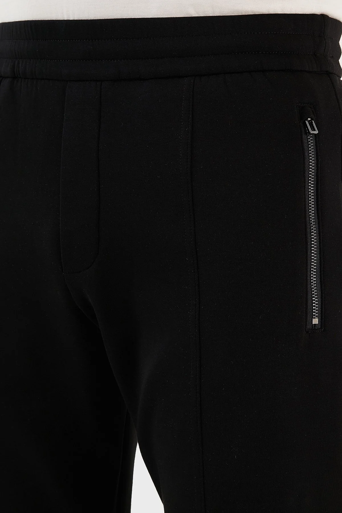 Emporio Armani Pamuklu Regular Fit Jogger Spor Erkek Pantolon 3R1PZ8 1JHSZ 0999 SİYAH - 11