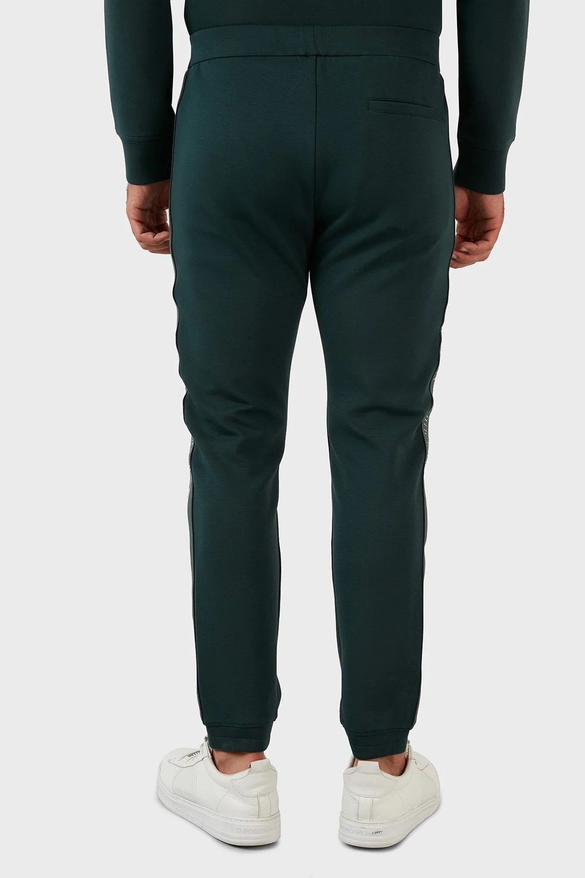 Emporio Armani Pamuklu Regular Fit Jogger Spor Erkek Pantolon 6L1P96 1JHSZ 0586 HAKİ - 6