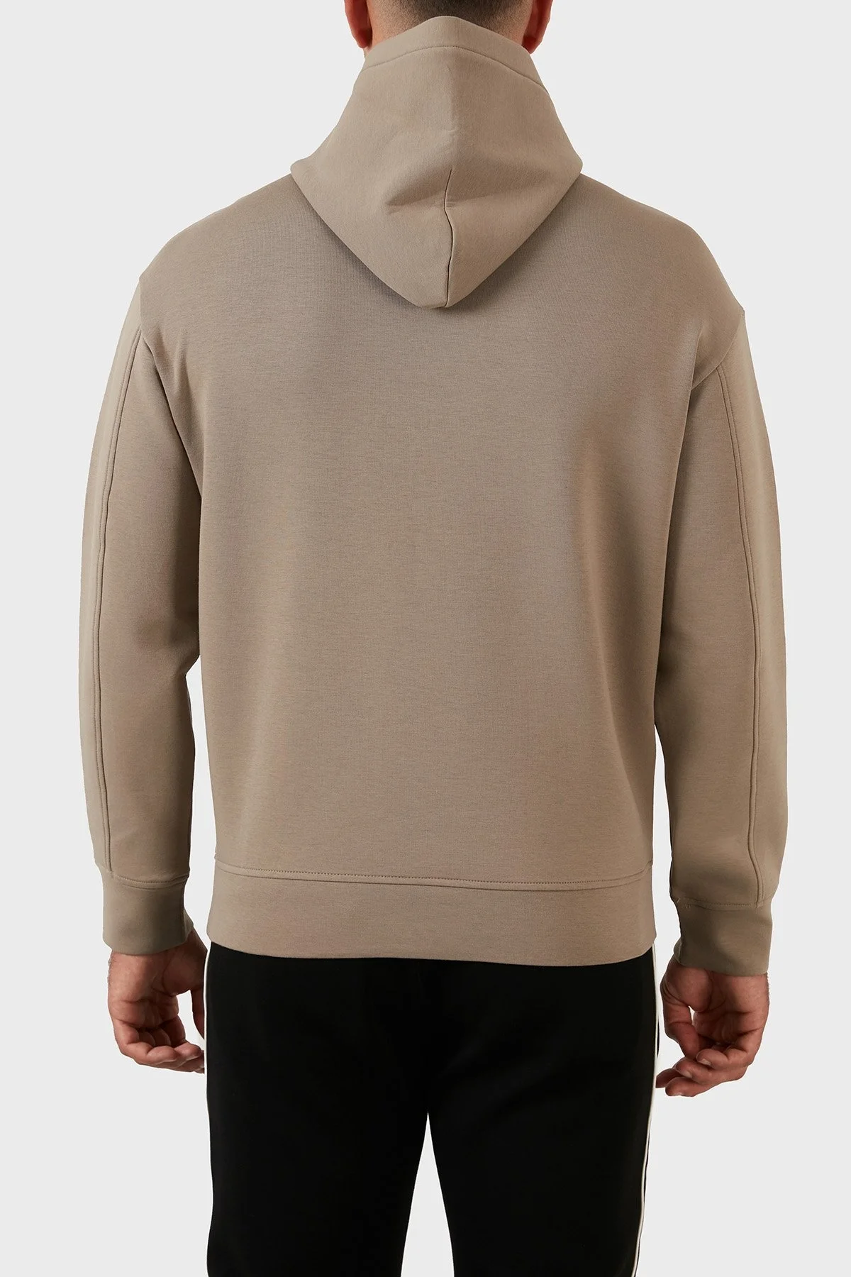 Emporio Armani Pamuklu Regular Fit Kapüşonlu Erkek Sweat 6L1MC4 1JHSZ 0137 BEJ - 10
