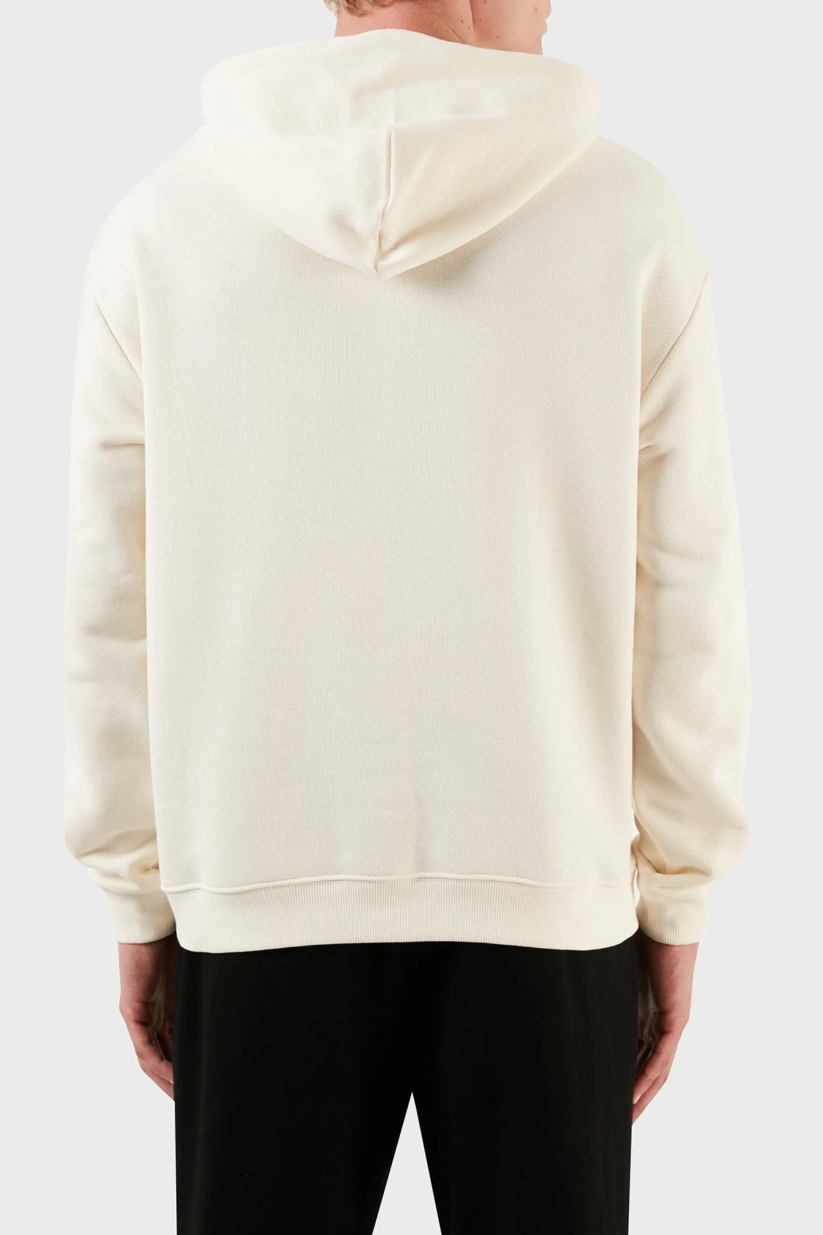 Emporio Armani Pamuklu Regular Fit Kapüşonlu Erkek Sweat 6R1M7U 1J7DZ 0101 EKRU - 8