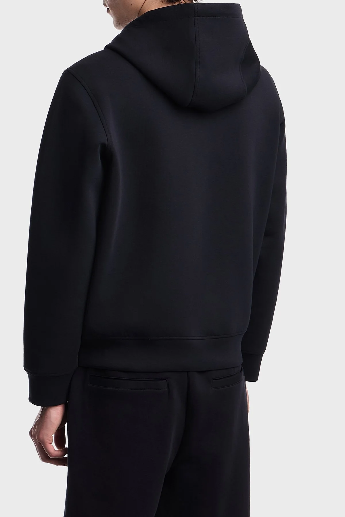Emporio Armani Pamuklu Regular Fit Kapüşonlu Fermuarlı Erkek Sweat EM004538 AF10013 UB118 Lacivert - 3
