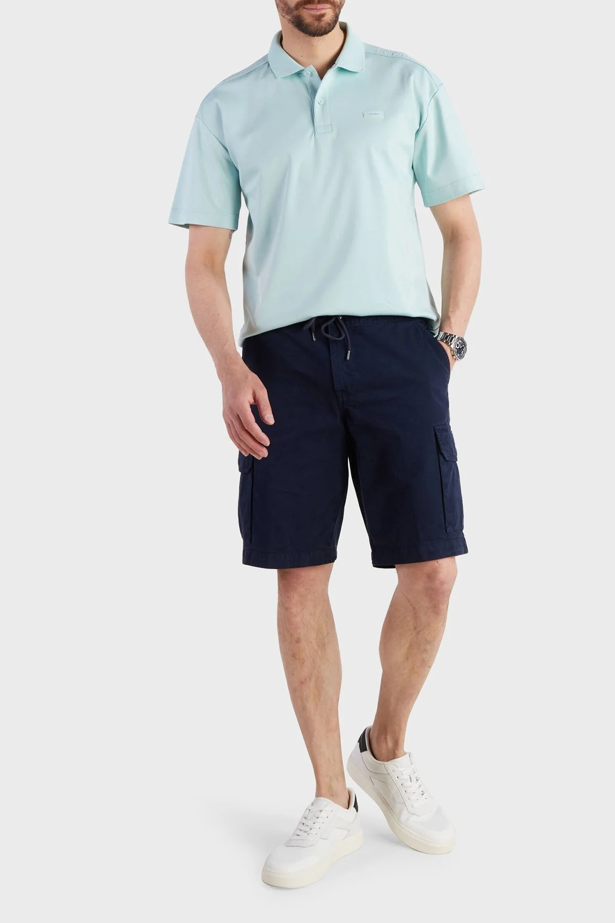 Emporio Armani Erkek Short 211835 3R471 06935 LACİVERT - 8