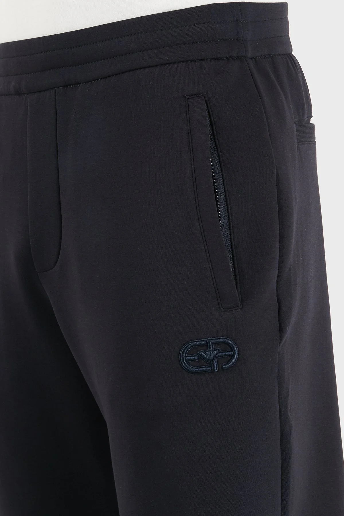 Emporio Armani Pamuklu Regular Fit Lastikli Paça Jogger Erkek Pantolon EM004539 AF10013 UB118 Lacivert - 6