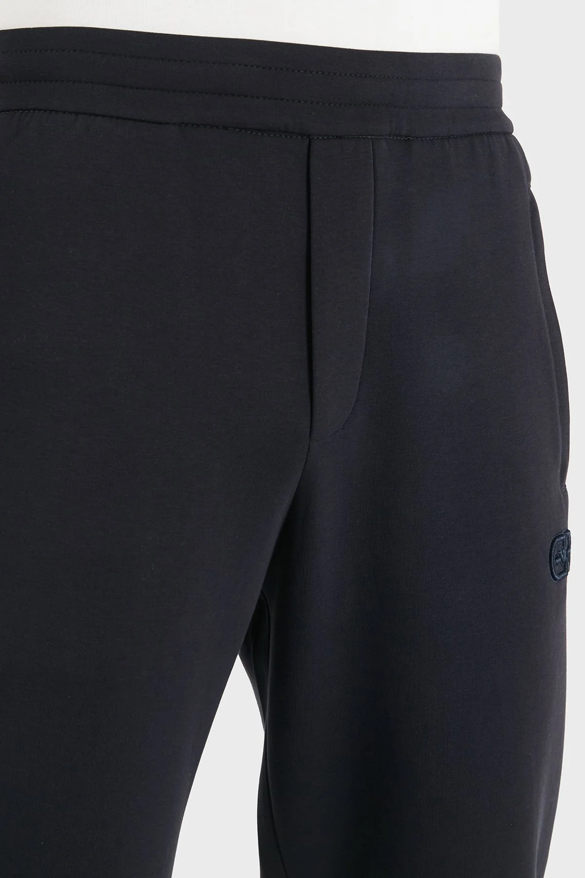 Emporio Armani Pamuklu Regular Fit Lastikli Paça Jogger Erkek Pantolon EM004539 AF10013 UB118 Lacivert - 7