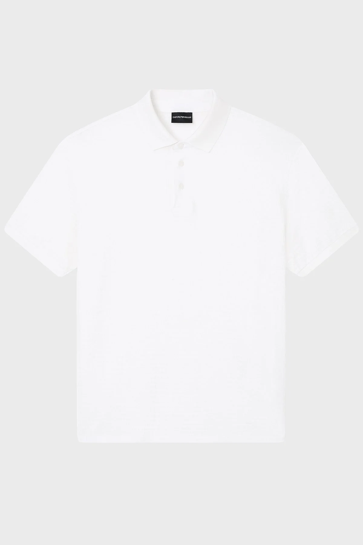 Emporio Armani Pamuklu Regular Fit Logolu Düğmeli Erkek Polo EM004595 AF10762 F0185 EKRU - 5