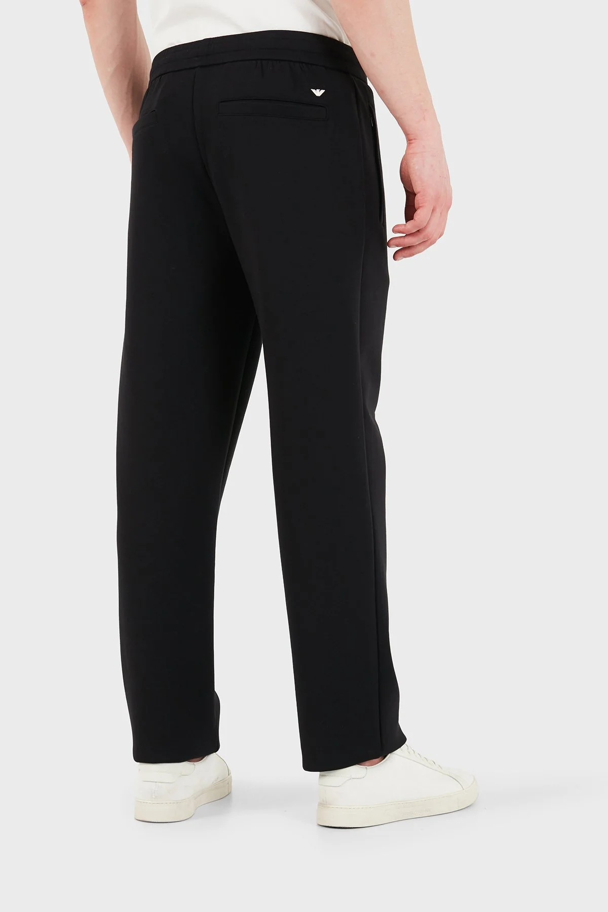 Emporio Armani Pamuklu Regular Fit Normal Bel Düz Paça Erkek Pantolon EM004543 AF10013 UC001 SİYAH - 3