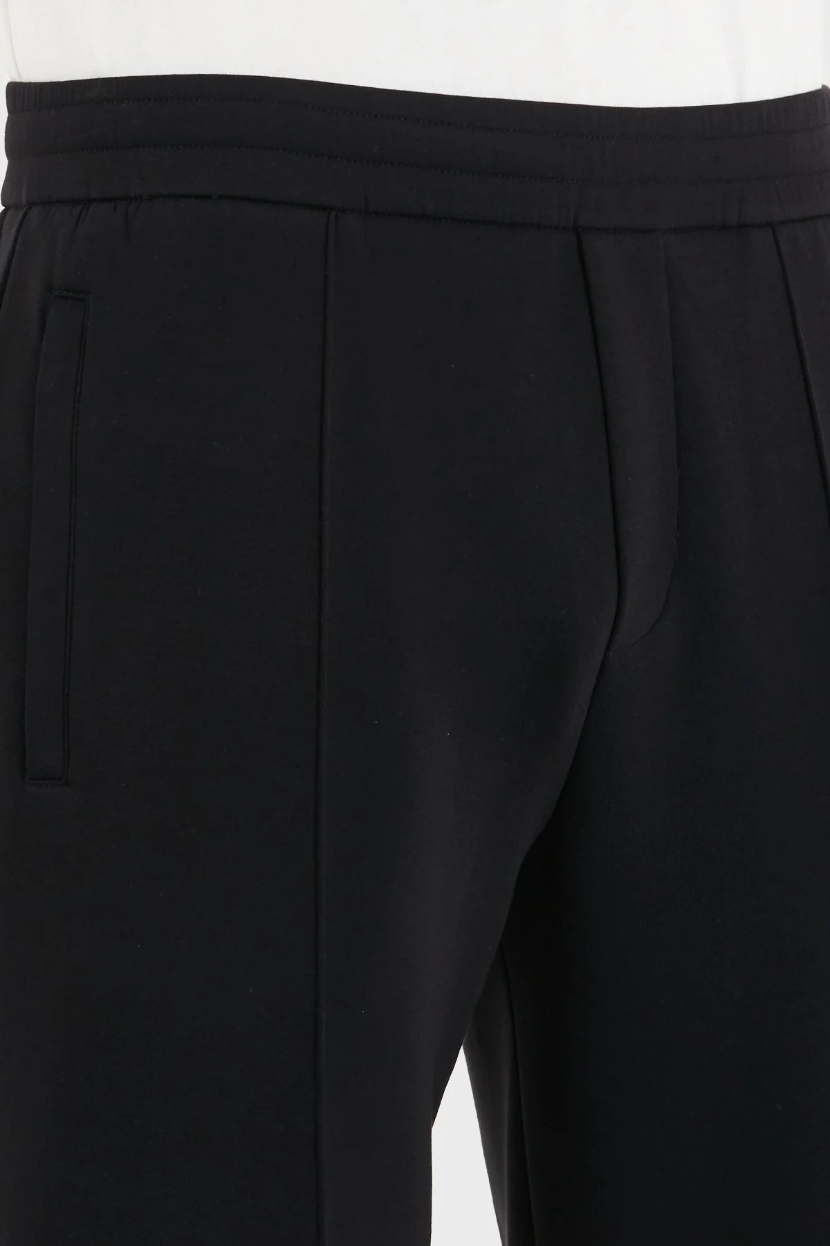 Emporio Armani Pamuklu Regular Fit Normal Bel Düz Paça Erkek Pantolon EM004543 AF10013 UC001 SİYAH - 6