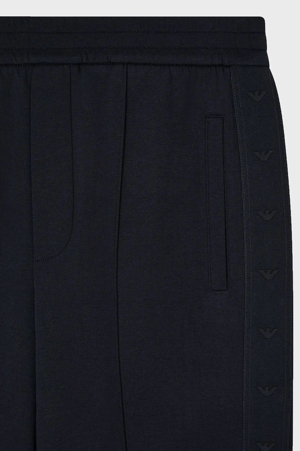 Emporio Armani Pamuklu Regular Fit Normal Bel Düz Paça Erkek Pantolon EM005223 AF10013 UB118 LACİVERT - 3