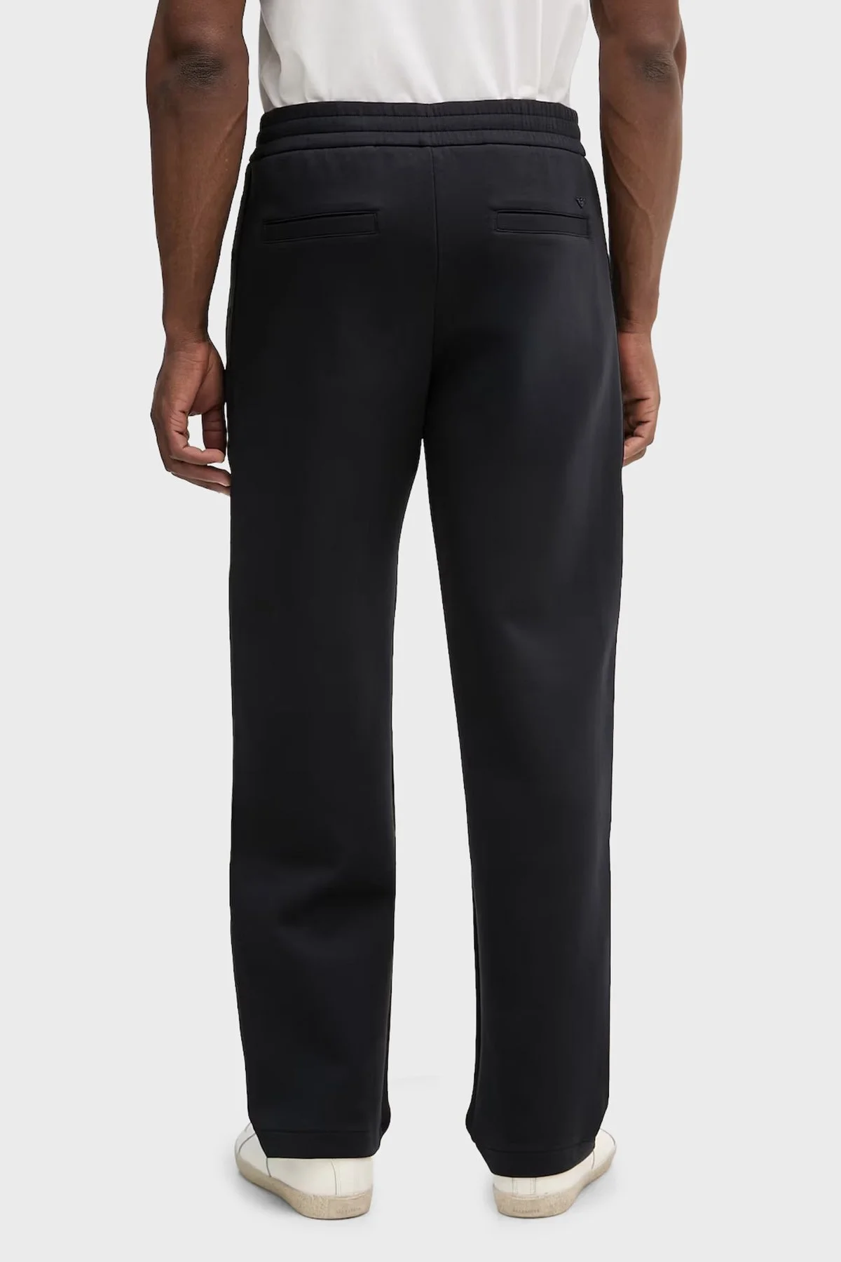 Emporio Armani Pamuklu Regular Fit Normal Bel Düz Paça Erkek Pantolon EM005223 AF10013 UC001 SİYAH - 3