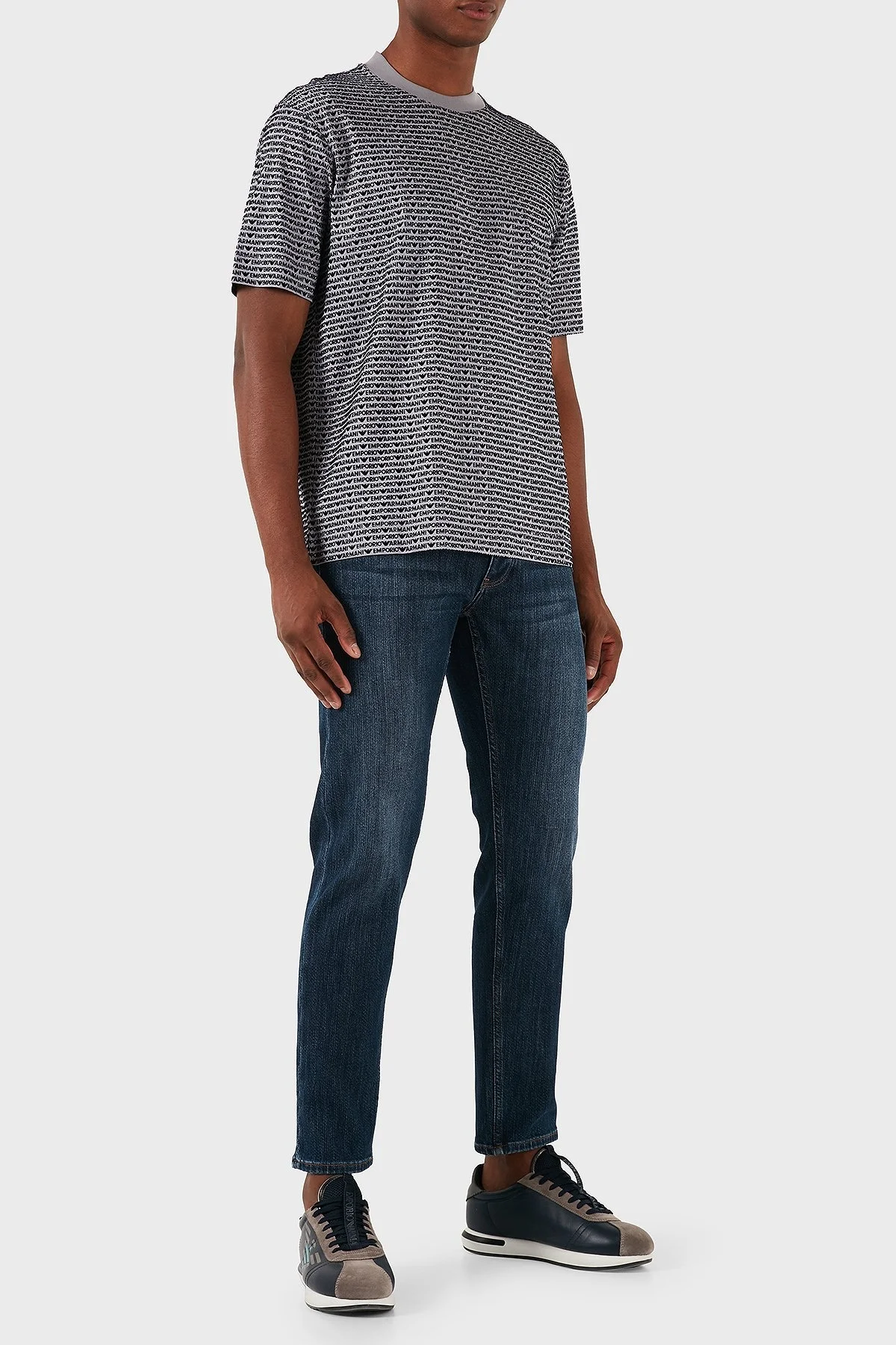 Emporio Armani Pamuklu Regular Fit Normal Bel Jeans Erkek Kot Pantolon 6D1J75 1DRPZ 0942 LACİVERT - 3