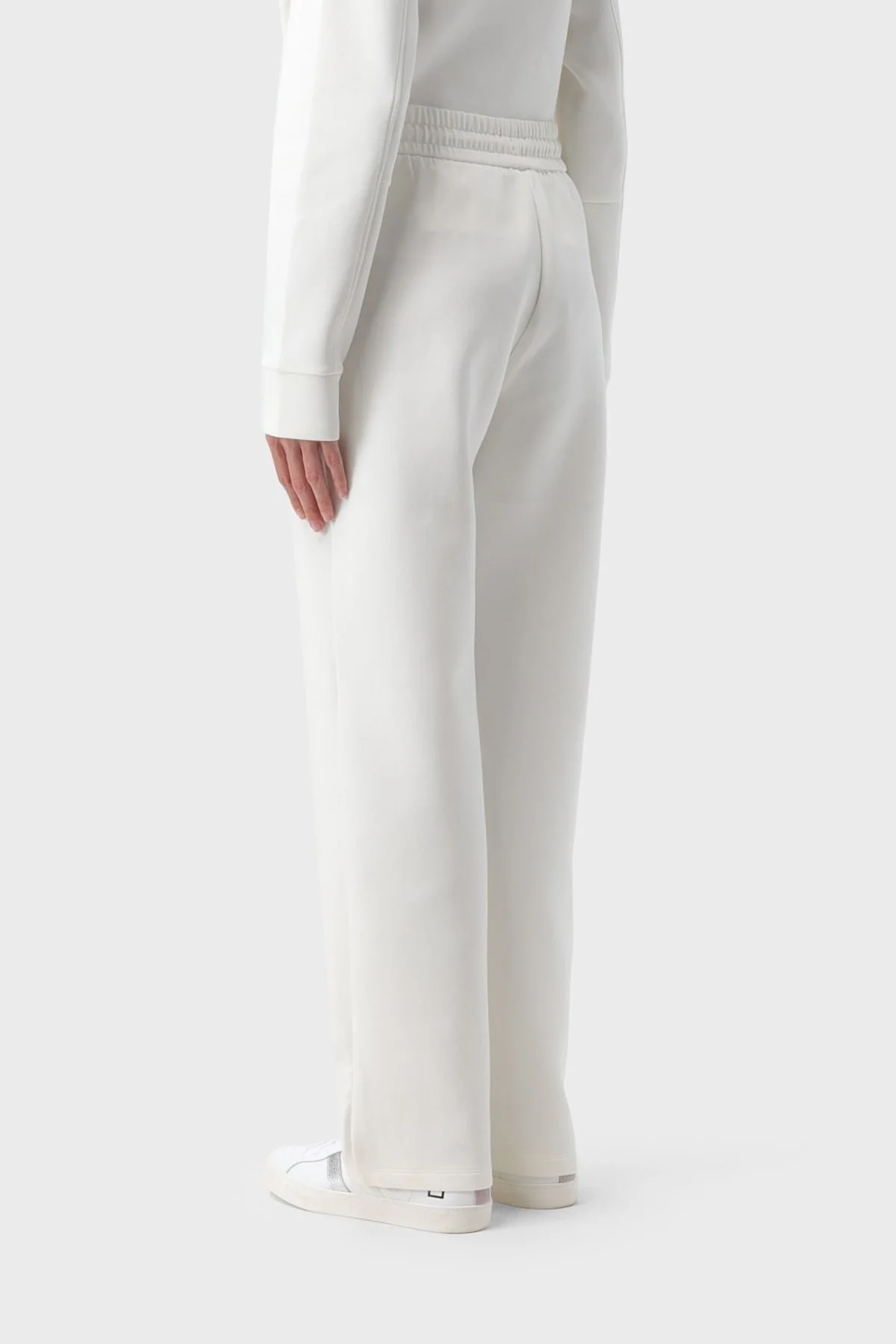 Emporio Armani Pamuklu Regular Fit Spor Bayan Pantolon 6R2P6C 1JHSZ 0101 EKRU - 7