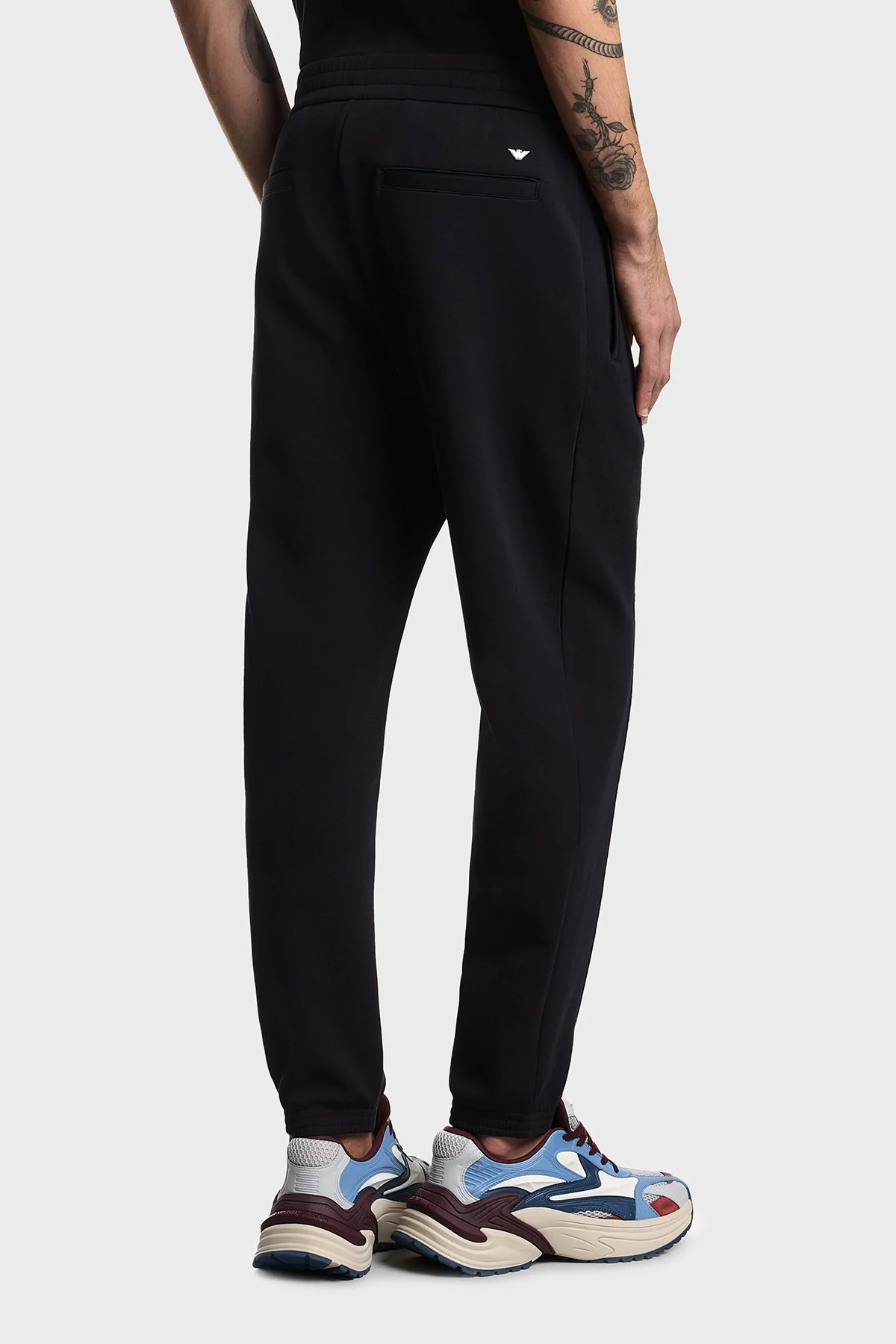 Emporio Armani Pamuklu Regular Fit Yüksek Bel Erkek Pantolon EM004542 AF10013 UB118 LACİVERT - 3