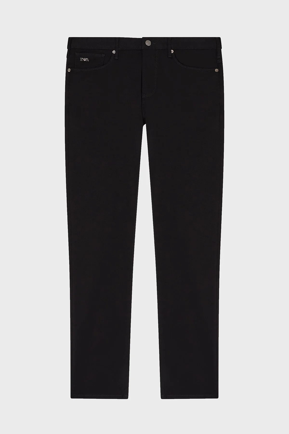 Emporio Armani Pamuklu Slim Fit Düşük Bel Jeans Erkek Kot Pantolon EM000121 AF22611 UC001 SİYAH - 5
