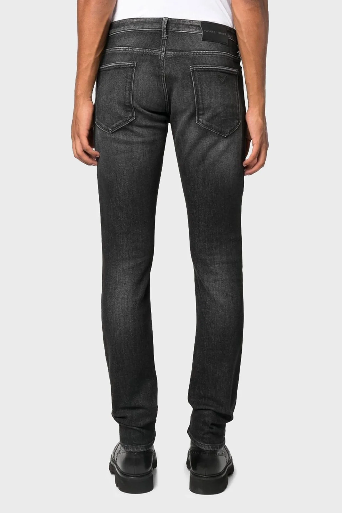 Emporio Armani Pamuklu Slim Fit J06 Jeans Erkek Kot Pantolon 6L1J06 1DS3Z 0005 SİYAH - 3