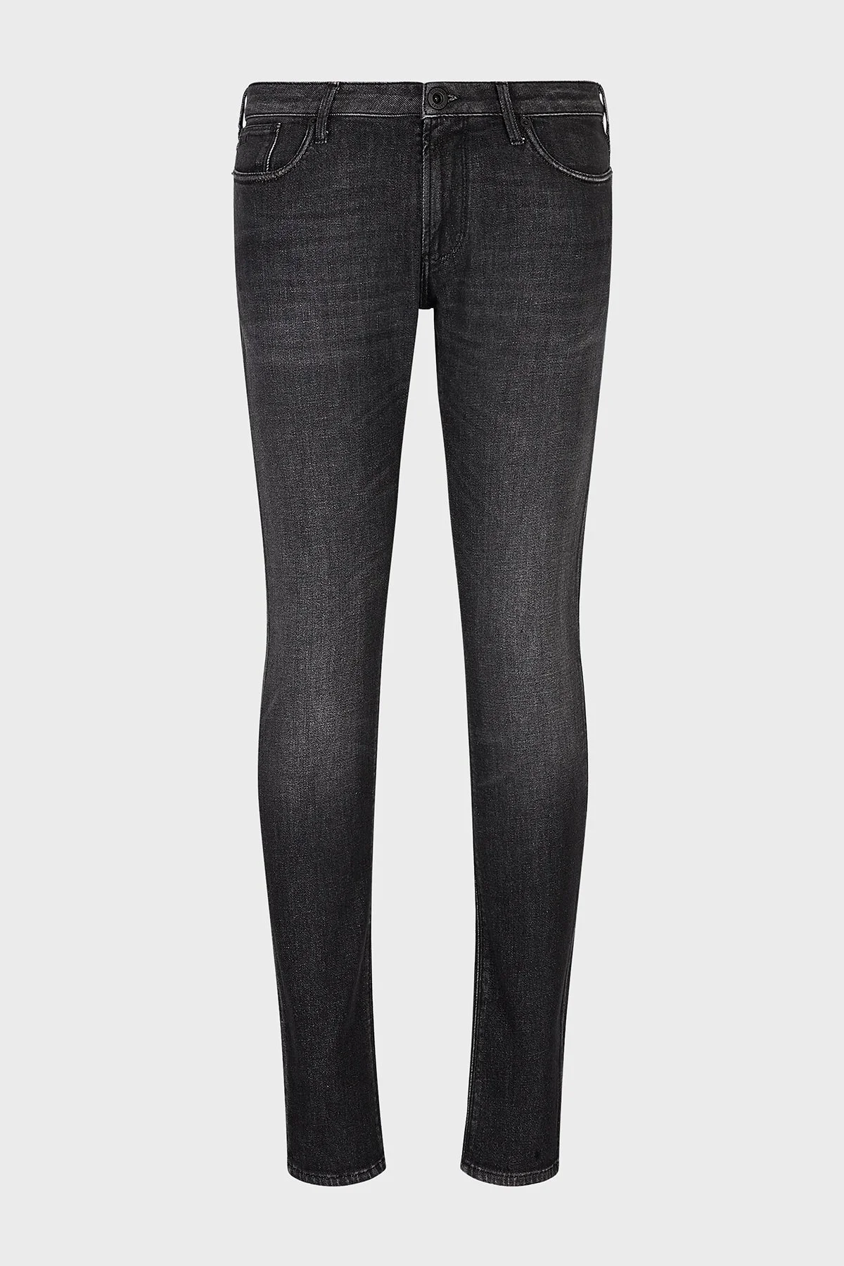Emporio Armani Pamuklu Slim Fit J06 Jeans Erkek Kot Pantolon 6L1J06 1DS3Z 0005 SİYAH - 4