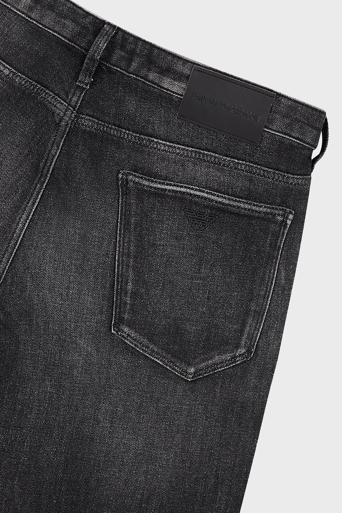 Emporio Armani Pamuklu Slim Fit J06 Jeans Erkek Kot Pantolon 6L1J06 1DS3Z 0005 SİYAH - 5