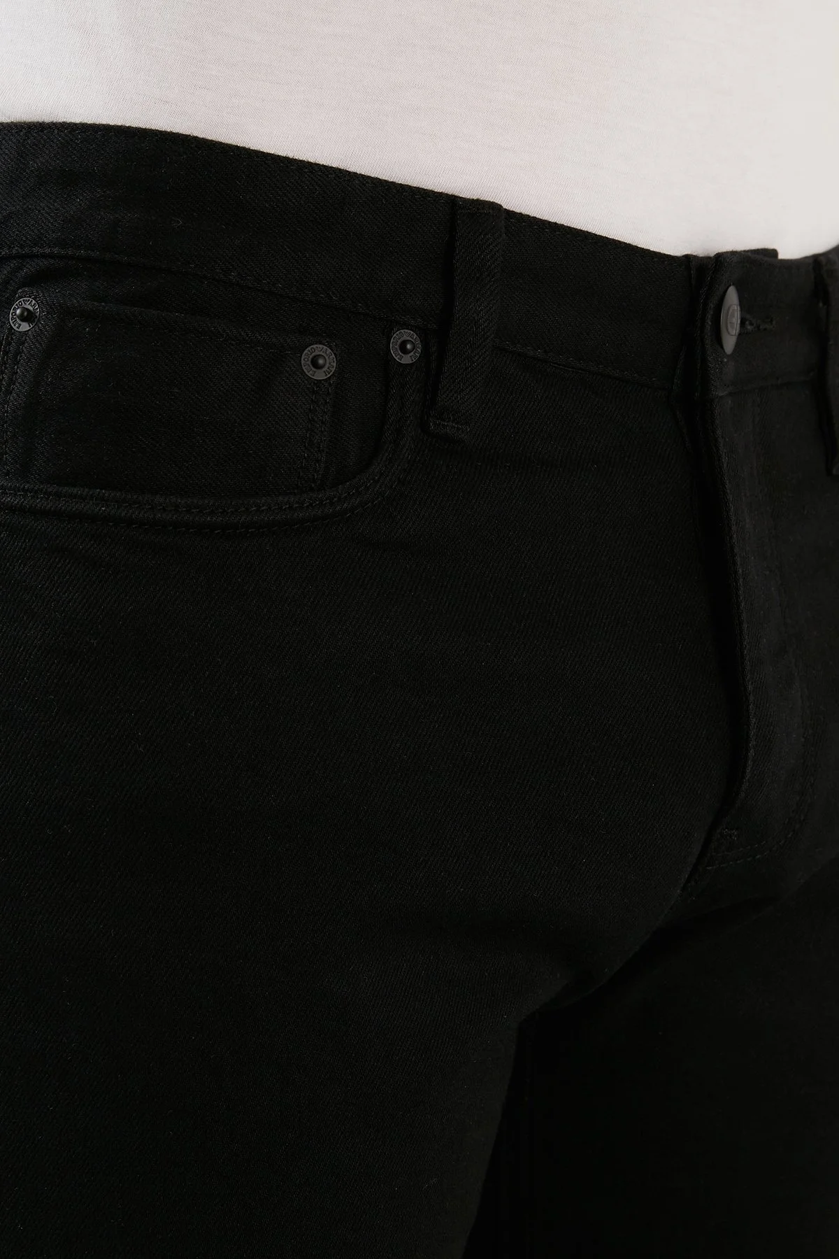 Emporio Armani Pamuklu Slim Fit Jeans Erkek Kot Pantolon 3L1J75 1DHZZ 0005 SİYAH - 6