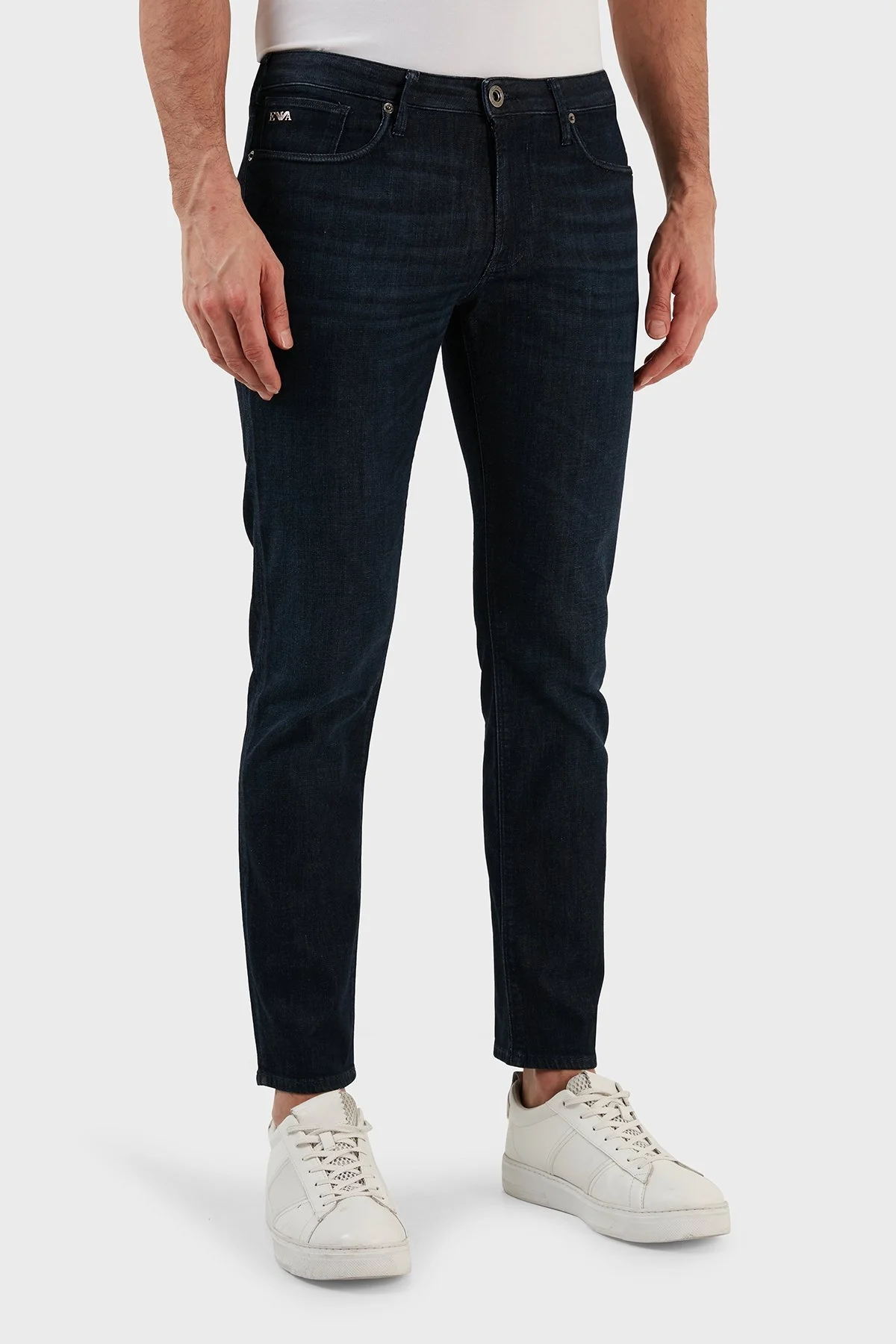 Emporio Armani Pamuklu Slim Fit Streç J06 Jeans Erkek Kot Pantolon 3R1J06 1D16Z 0941 MAVİ - 3