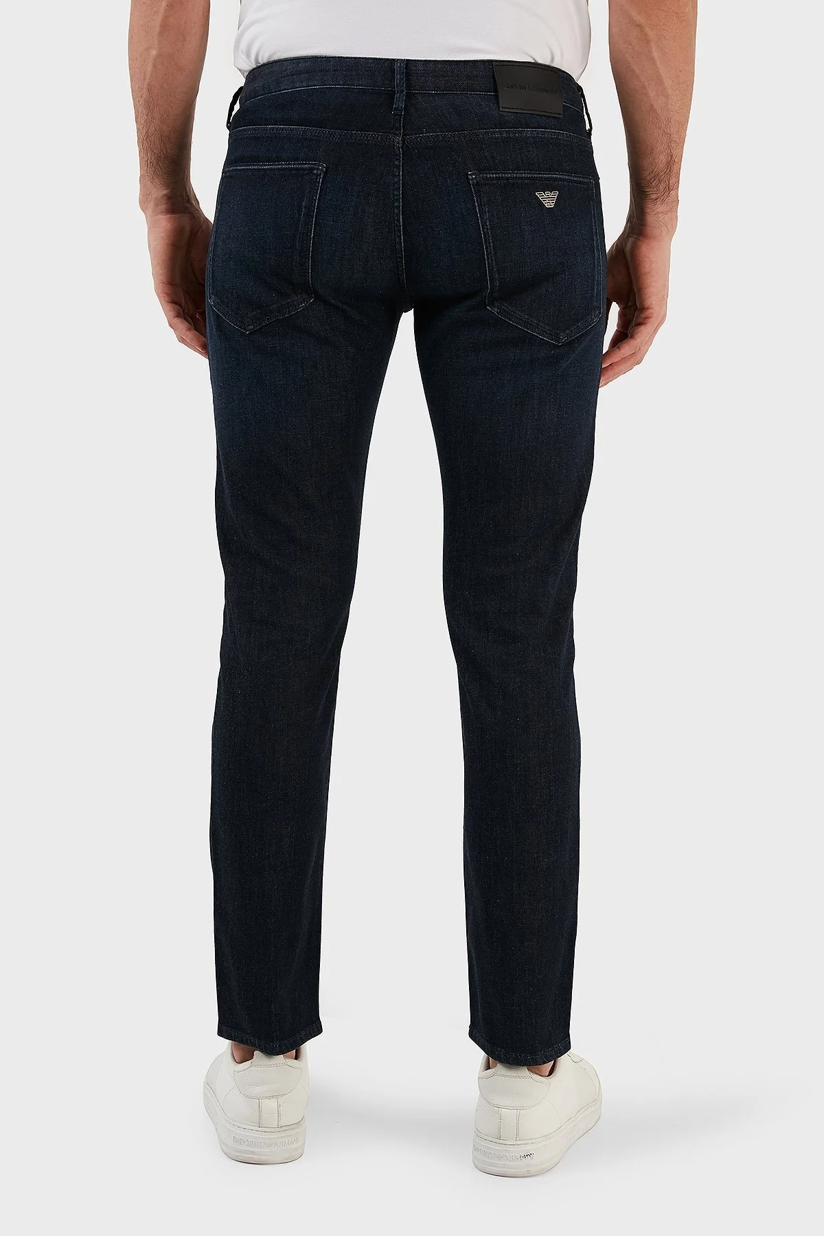 Emporio Armani Pamuklu Slim Fit Streç J06 Jeans Erkek Kot Pantolon 3R1J06 1D16Z 0941 MAVİ - 5