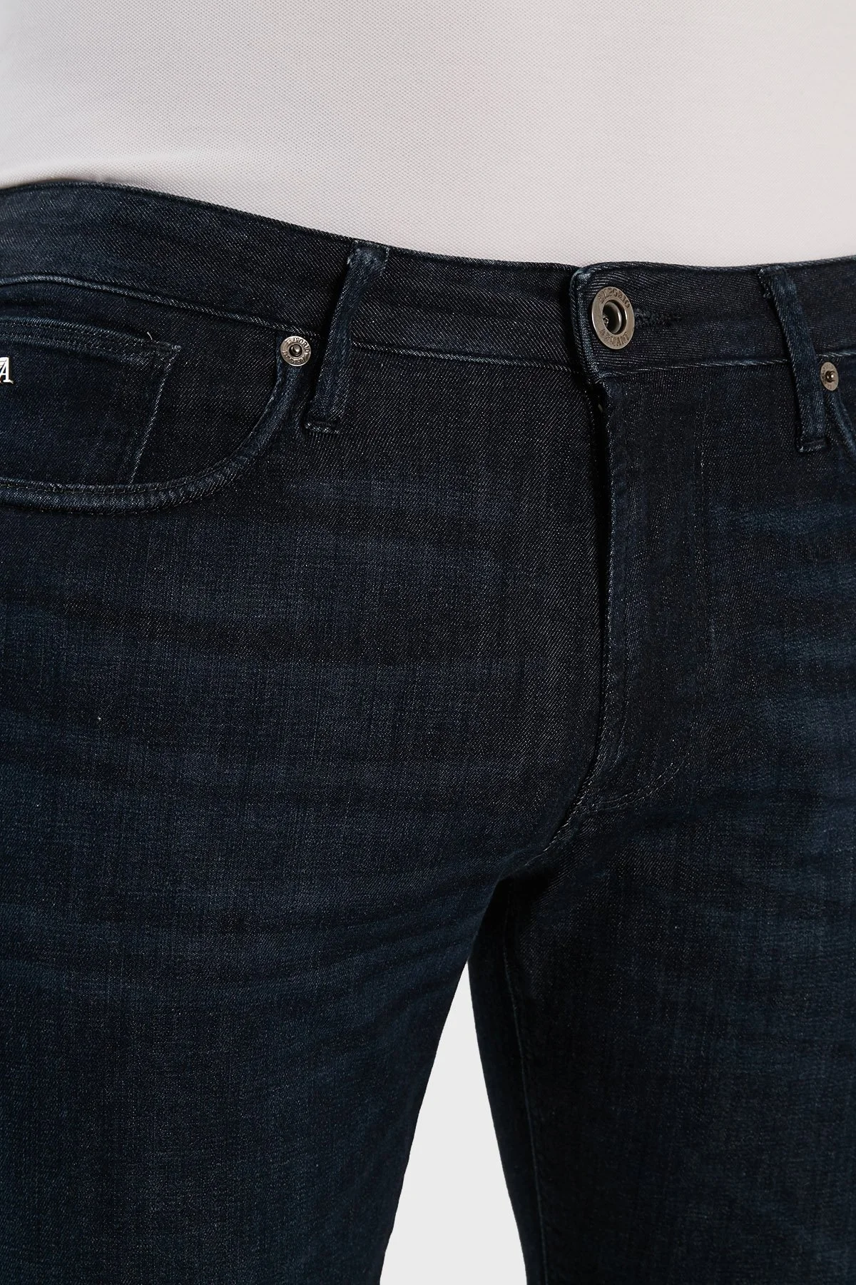 Emporio Armani Pamuklu Slim Fit Streç J06 Jeans Erkek Kot Pantolon 3R1J06 1D16Z 0941 MAVİ - 6