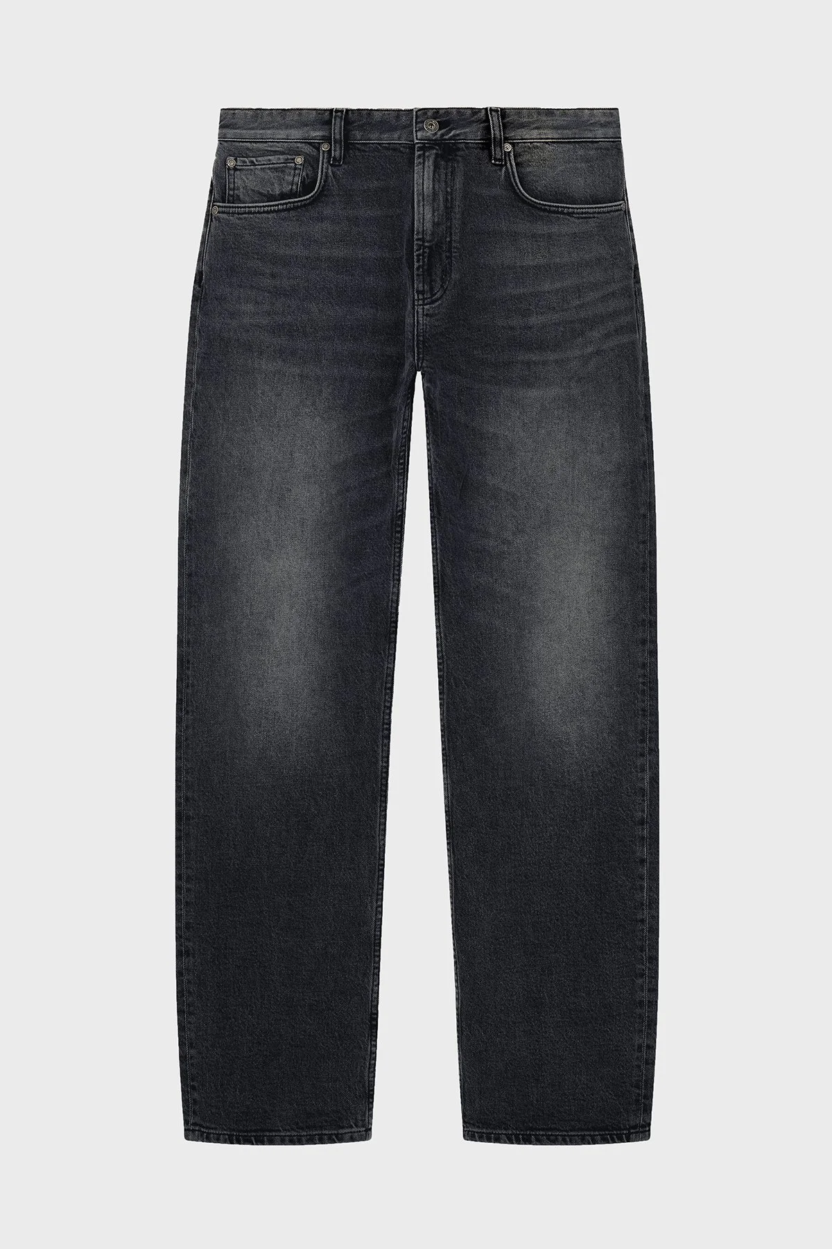 Emporio Armani Pamuklu Soluk Görünümlü Regular Fit Jeans Erkek Kot Pantolon EM000763 AF29076 M8001 Gri - 6