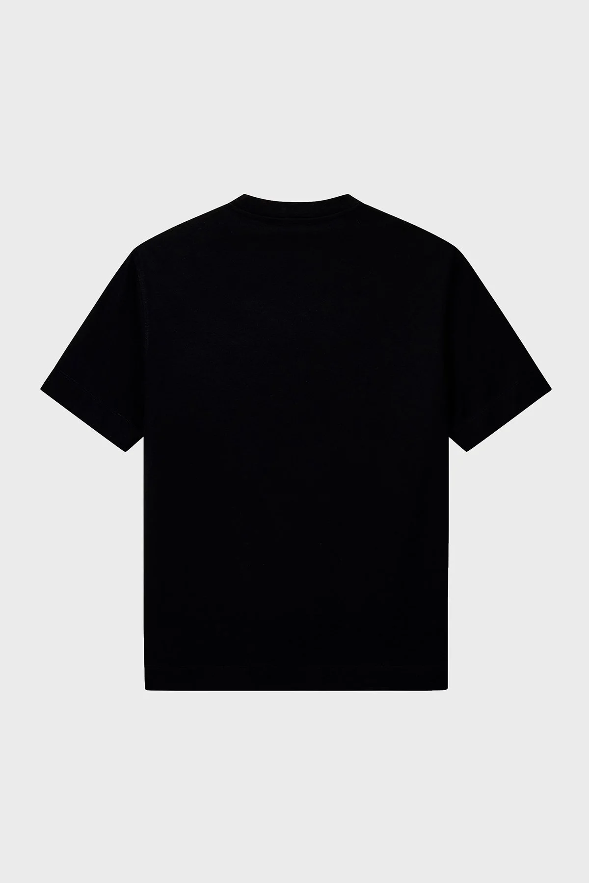 Emporio Armani Pamuklu Yuvarlak Yaka Desenli Erkek T Shirt EM006770 AF10017 MC717 Siyah - 7