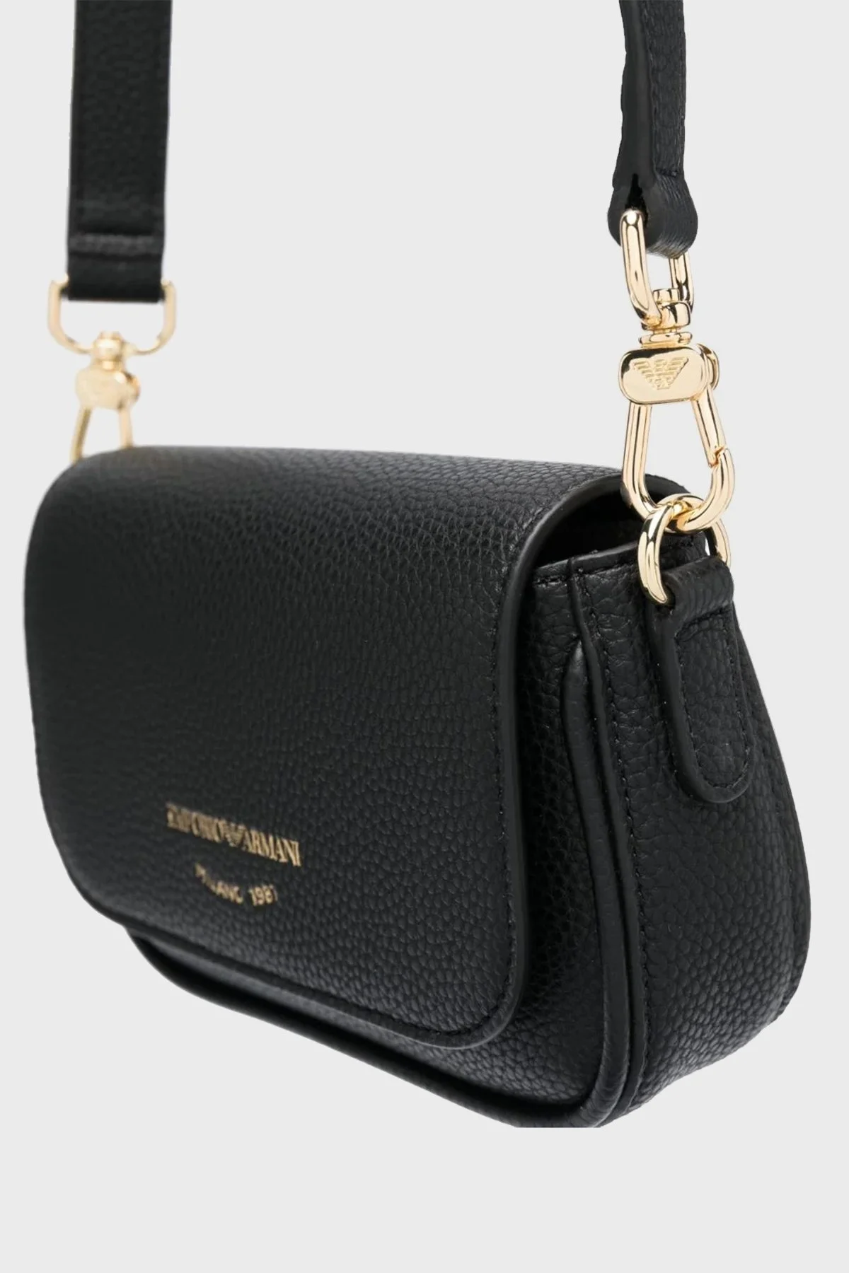 Emporio Armani Para Cüzdanlı Çıkarılabilir Ayarlanabilir Omuz Askılı Bayan Çanta Y3H328 YFO5B 85218 SİYAH - 5