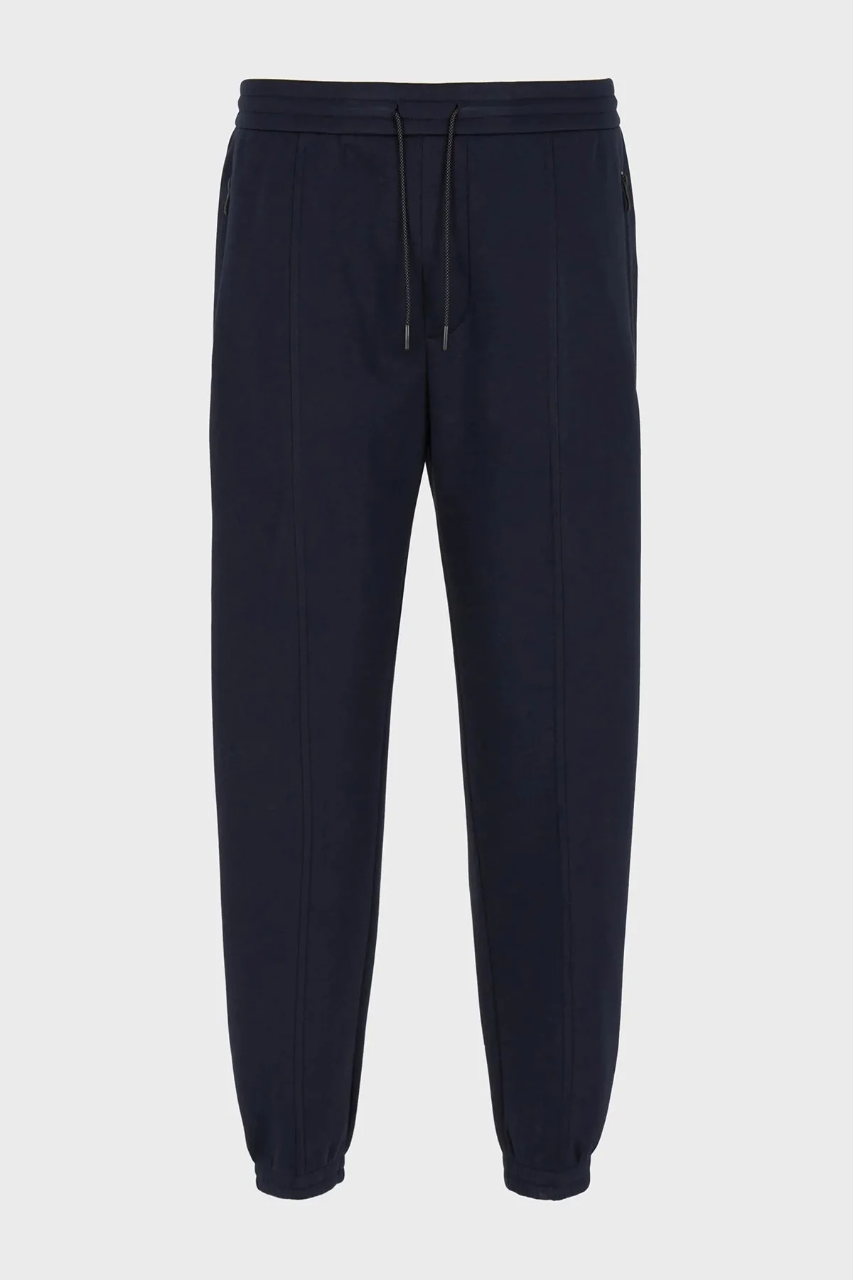 Emporio Armani Polar Dokulu Regular Fit Jogger Spor Erkek Pantolon 6R1PQ0 1JNWZ 09B3 LACİVERT - 8